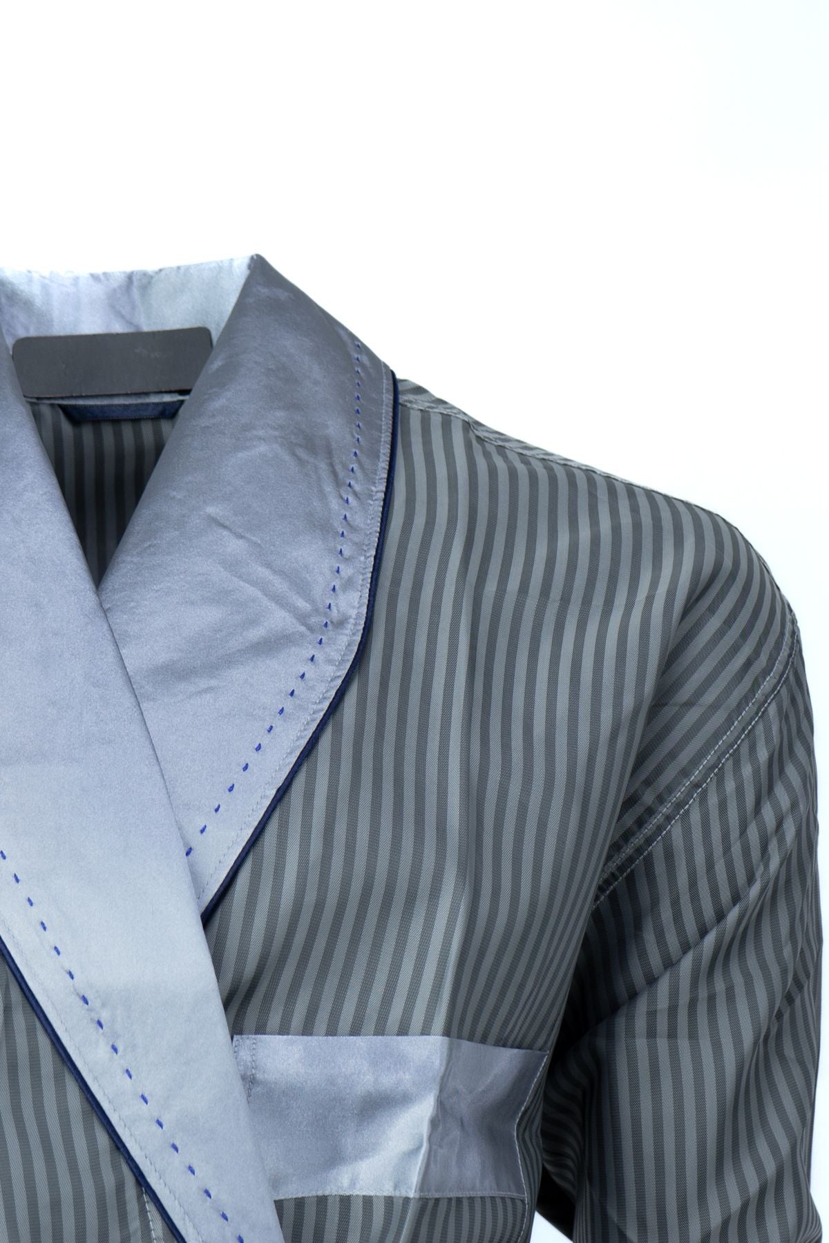 Erkek Klasik Model Röpteşambır Premium %100 Pamuk Cepli Rob Beli Kuşaklı Cepli Tam Kalıp