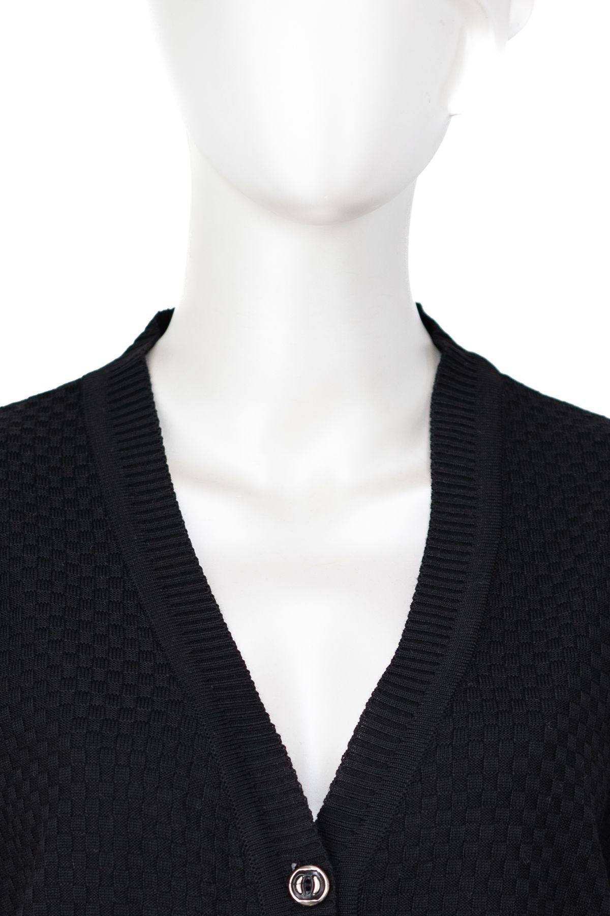 Kadın Mevsimlik Çelik Örme Anne Hırka Çift Cepli Düğmeli Klasik Rahat Kesim Tam Kalıp