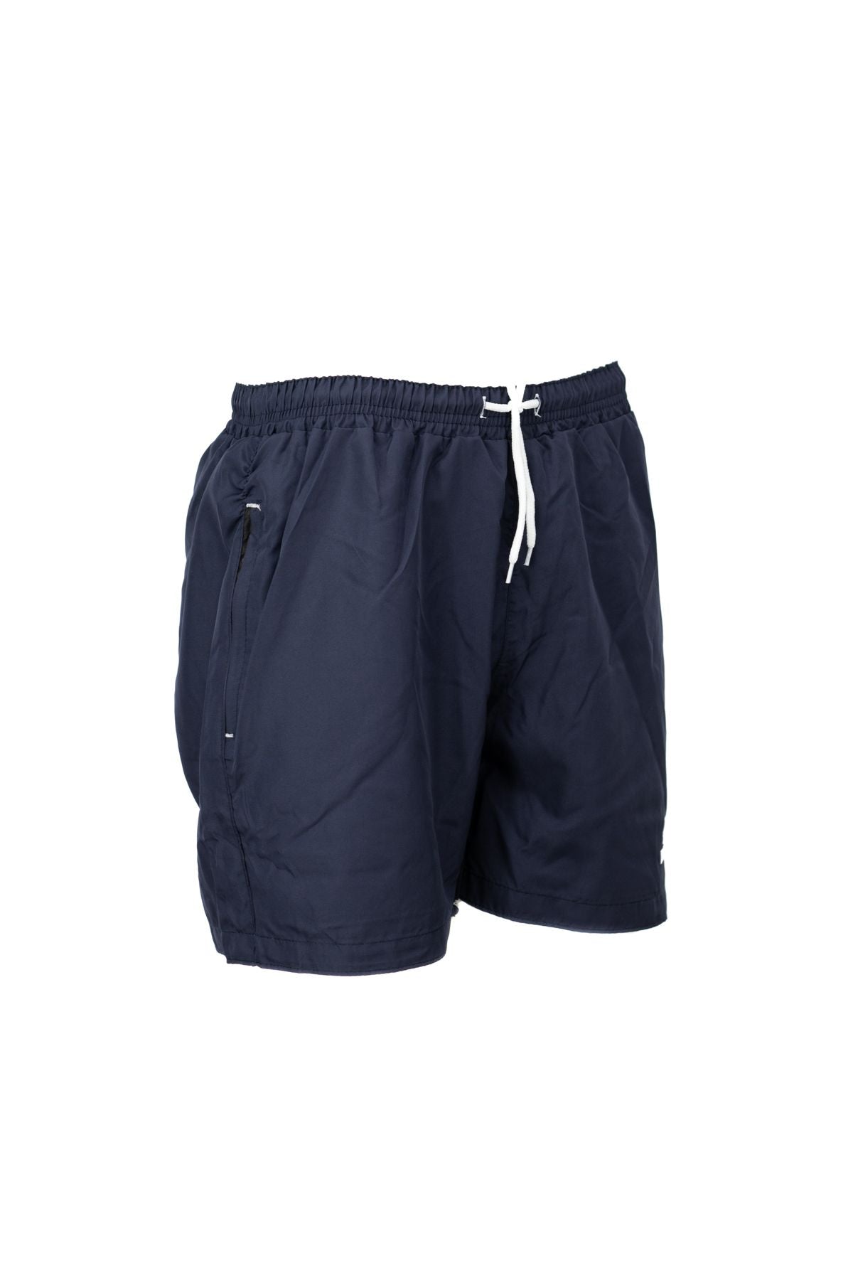 Erkek Deniz Şortu Lastikli Bağcıklı Cepli Şık Logolu içi File Astarlı Su Tutmayan HafifKumaş