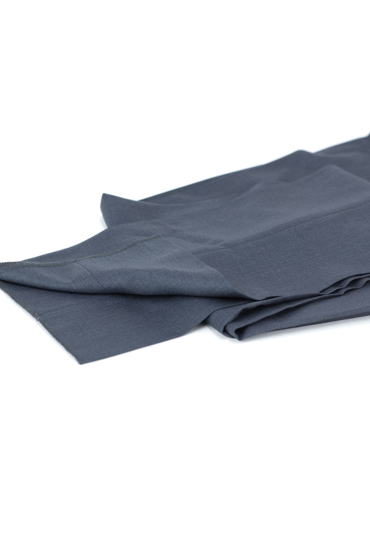 Erkek Klasik Kumaş Pantolon Düz Paça Yandan Cepli Rahat Kesim Tam Kalıp Astarlı