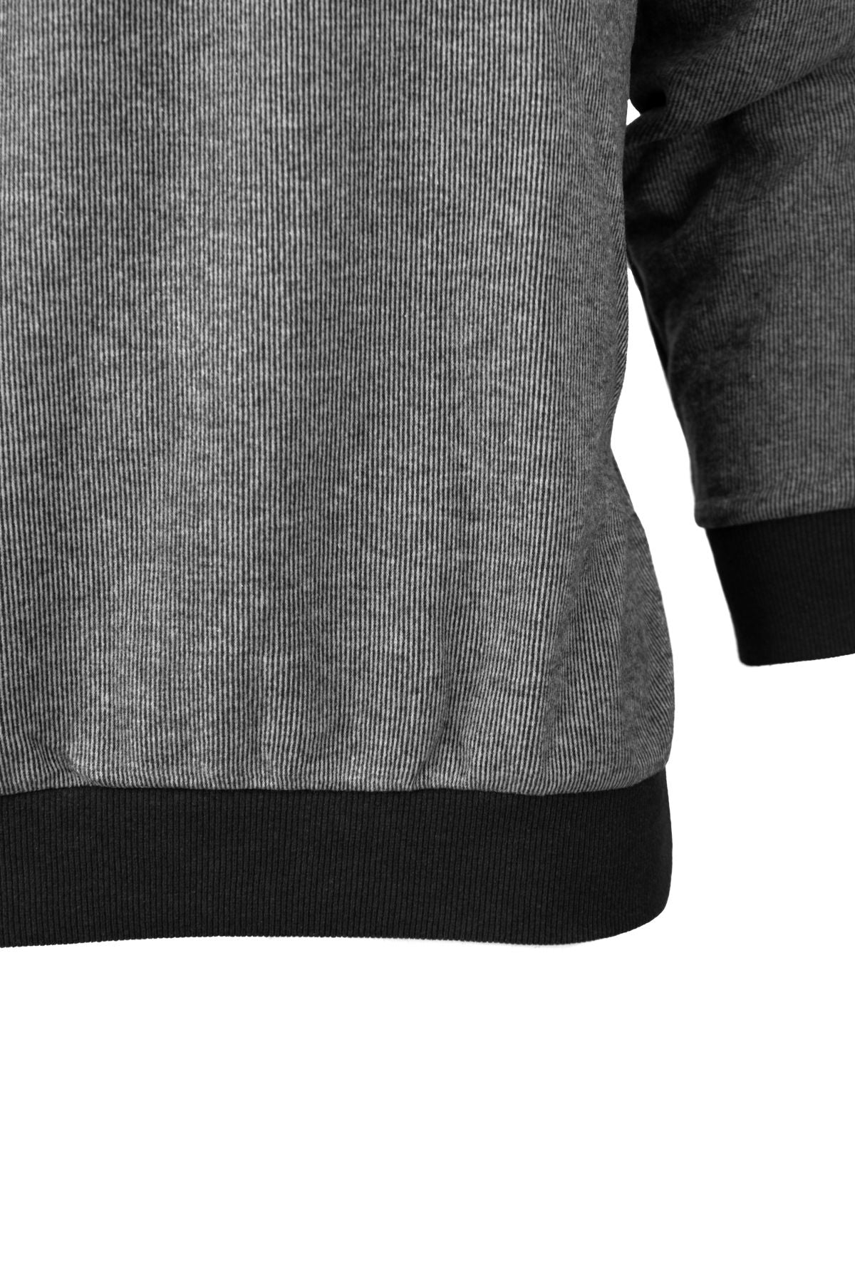 Erkek Kışlık Kazak Pamuklu Örme Düğmeli Polo Yaka Cepli Uzun Kollu Rennes Desenli Rahat