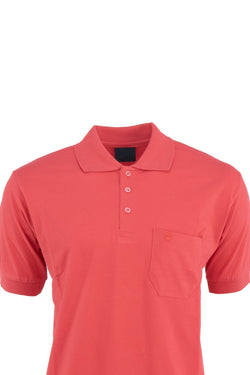 Erkek Polo Yaka Cepli Kısa Kollu Hilfiger Model Normal Kesim Pamuklu Lakos Kumaş Tişört