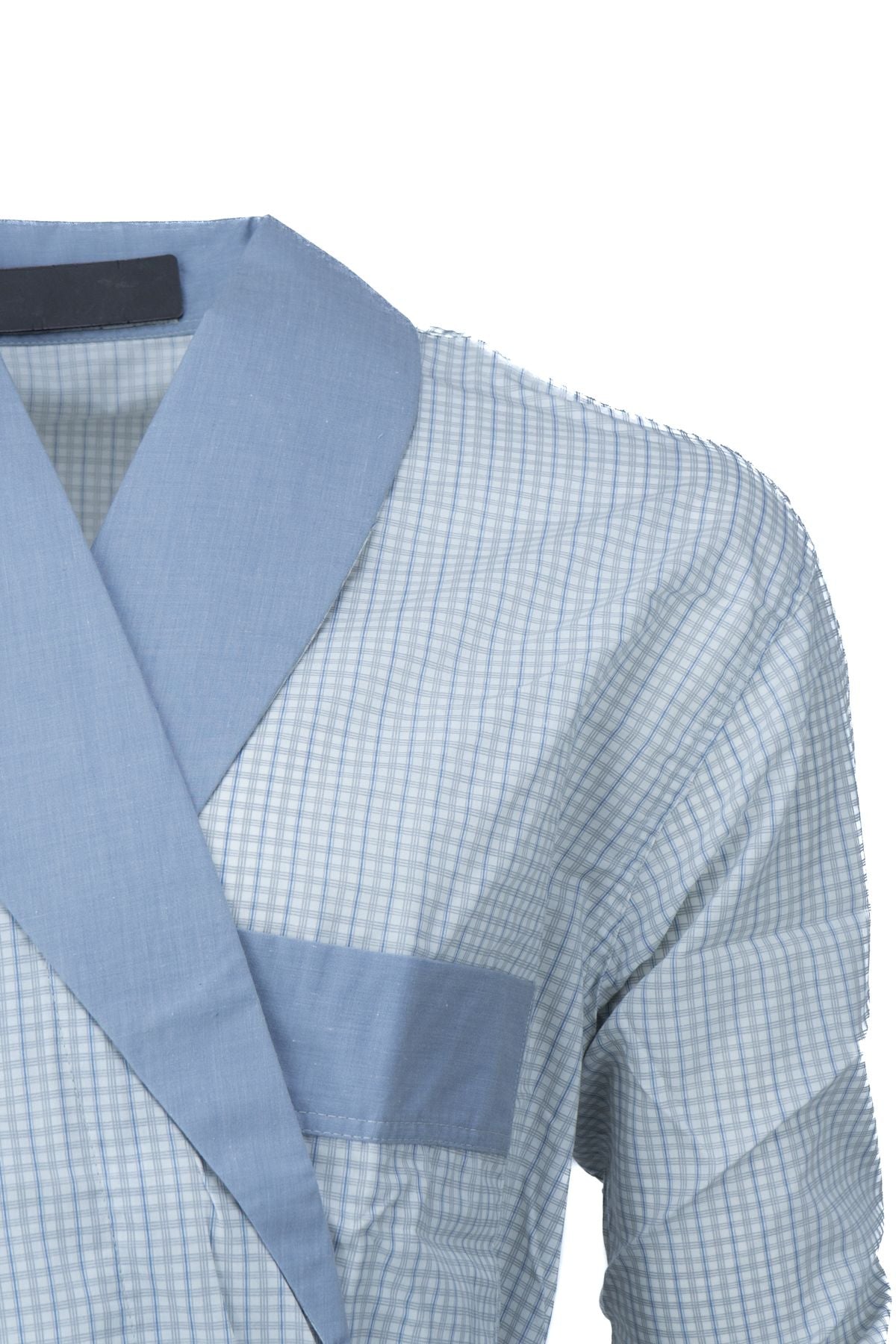 Erkek Modern Klasik Model Röpteşambır Premium %100 Pamuk Cepli Rob Beli Kuşaklı Cepli Rahat