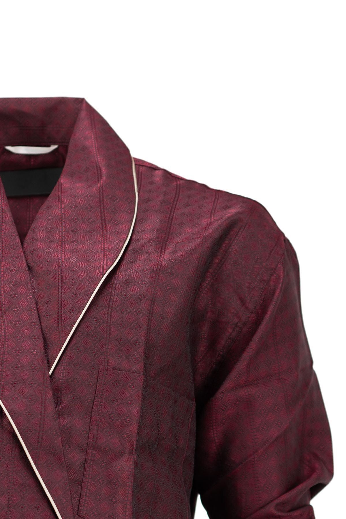 Erkek Klasik Model Röpteşambır Premium ipeksi Saten Dokuma Cepli Comfort Fit Tam Kalıp