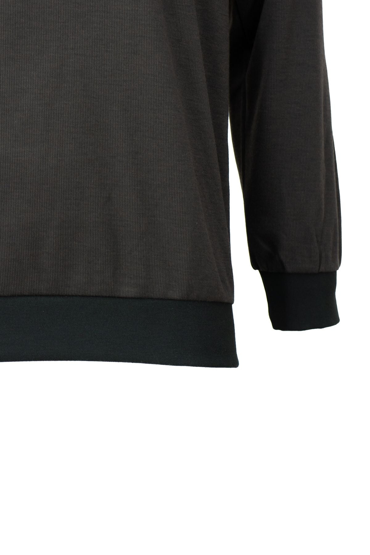 Erkek Kışlık Kazak Pamuklu Dokuma Düğmeli Polo Yaka Cepli Uzun Kollu Tarih Desenli Rahat