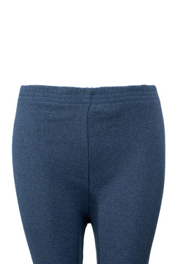 Kadın Kışlık içik Pijama Pamuklu Kalın içi Miflonlu Düz Renk Kırçıllı Paçası Lastikli Rahat
