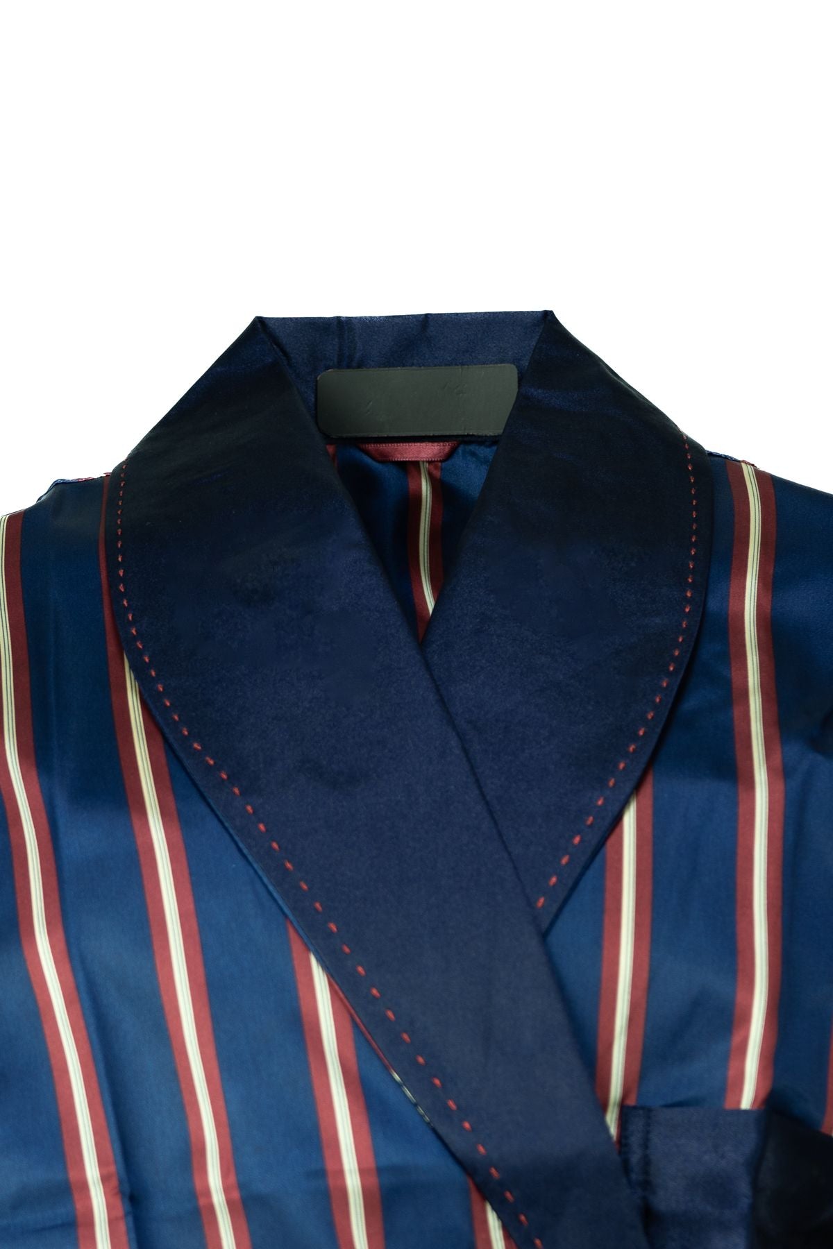 Erkek Klasik Model Röpteşambır Premium Saten Örme Cepli Klasik Rob Beli Kuşaklı Cepli