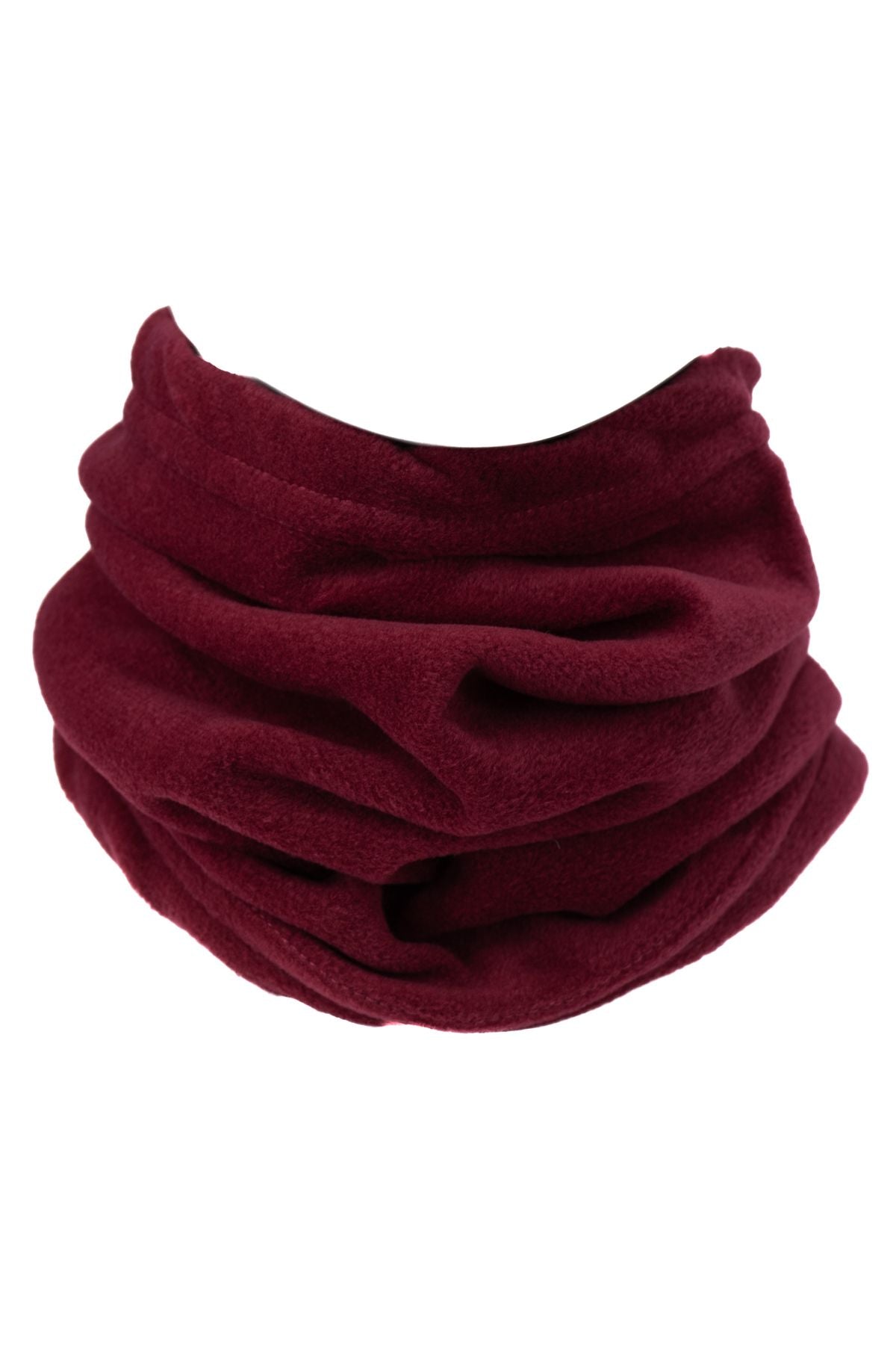 Unisex Kışlık Boyunluk ve Kukuleta Bere Kalın Polar Pamuklu Sıcak Tutar Rüzgar Geçirmez