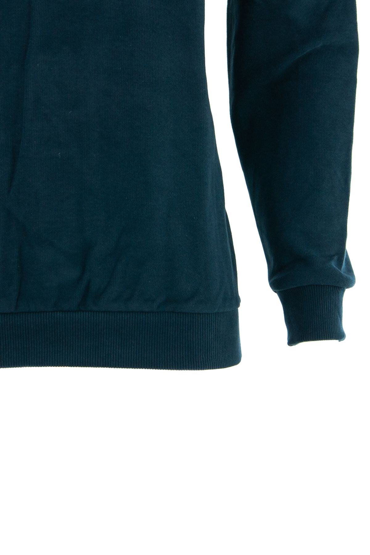 Erkek Kışlık Düğmeli Polo Yaka Düz Renk Armalı Fileto Cepli Likralı Pamuklu Dokuma Kazak