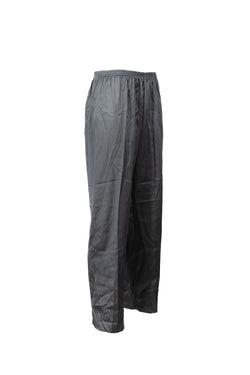 Erkek Saten Kumaş Pijama Pantolon Düz Renk Beli Lastikli Cepsiz Geniş Paça Rahat Kesim