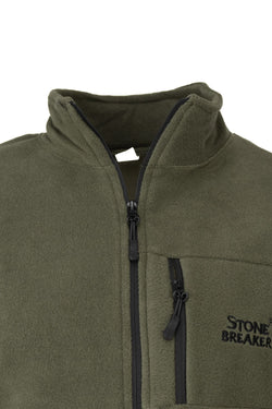 Erkek Kışlık Polar Sweatshirt Hırka Önü Cepleri Fermuarlı Hakim Yaka Rahat RahatAnti pilling