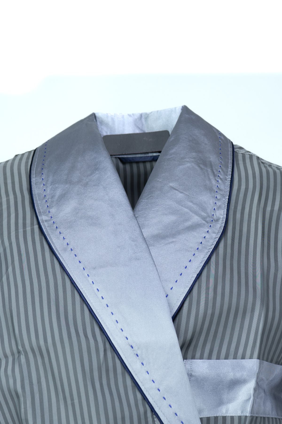 Erkek Klasik Model Röpteşambır Premium %100 Pamuk Cepli Rob Beli Kuşaklı Cepli Tam Kalıp