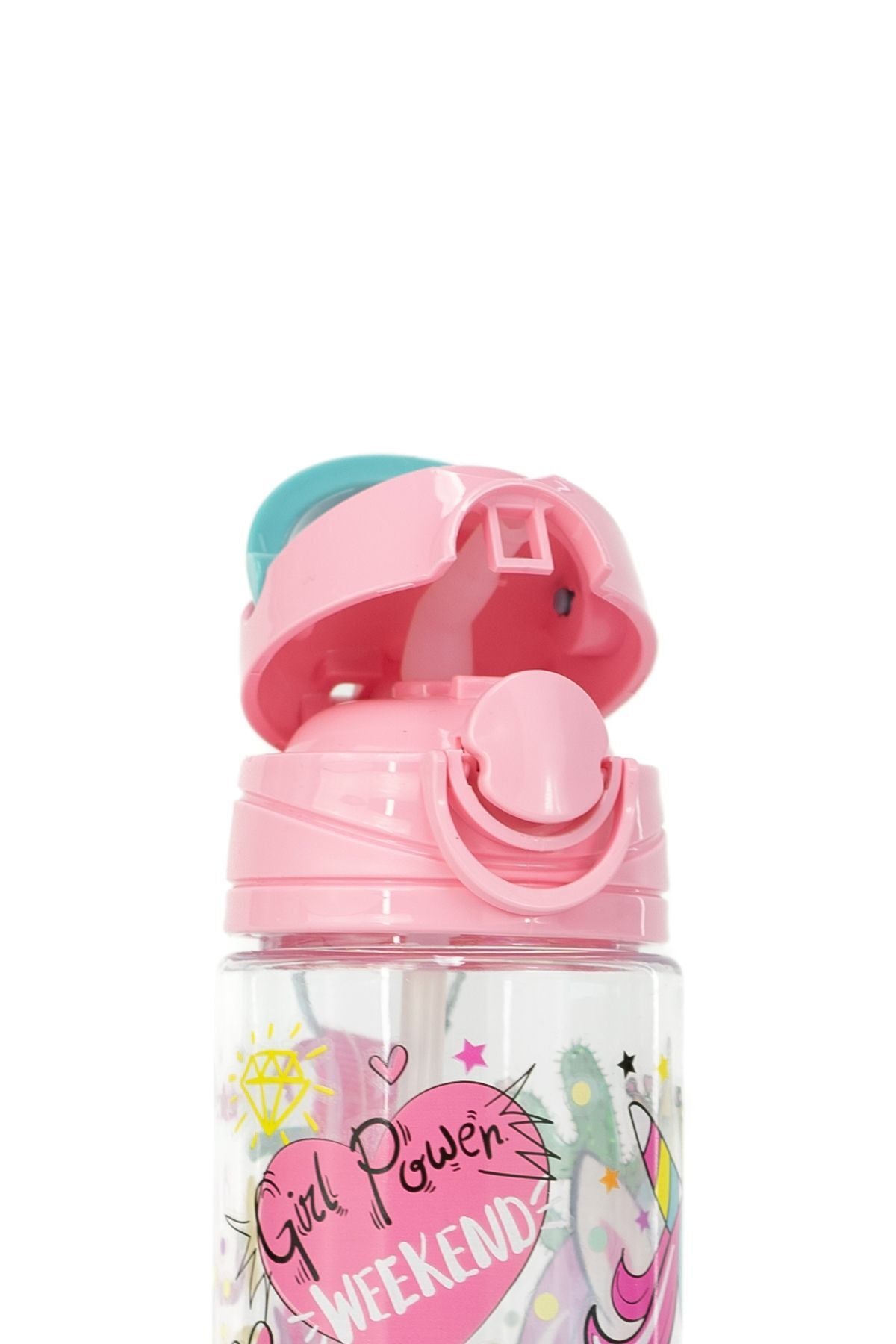 Kız Çocuk Suluk Matara Lisanslı Orijinal Frozen, Minnie Mouse, Unicorn, Barbie 500 ml
