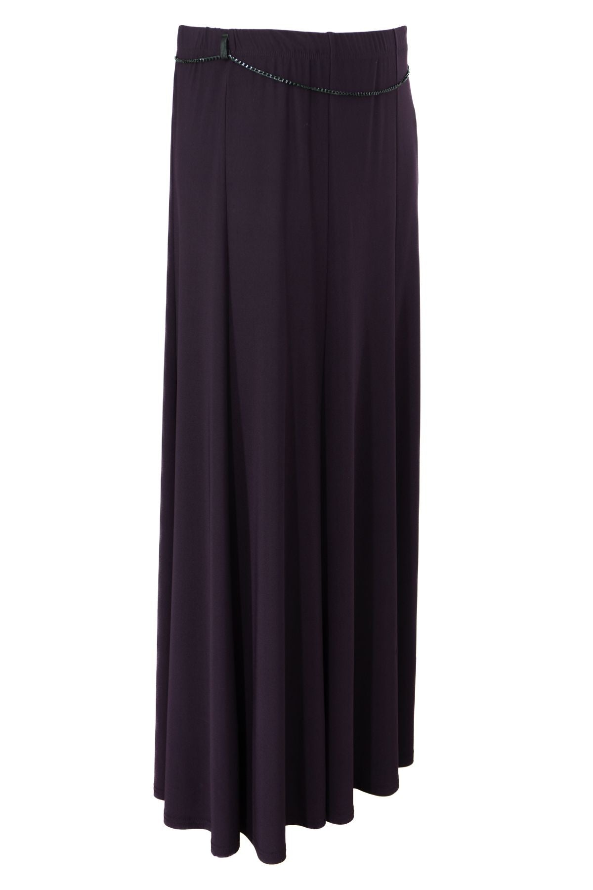 Kadın Anne Çan Etek Viskon Sandy Buzi Kumaş Busem Model Mevsimlik Beli Lastikli ve Zincirli