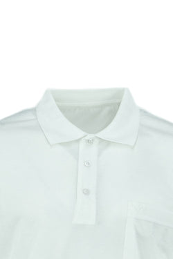 Erkek Cepli Kısa Kollu Düz Renk Normal Kesim Pamuklu Kumaş Gömlek Yaka T-shirt