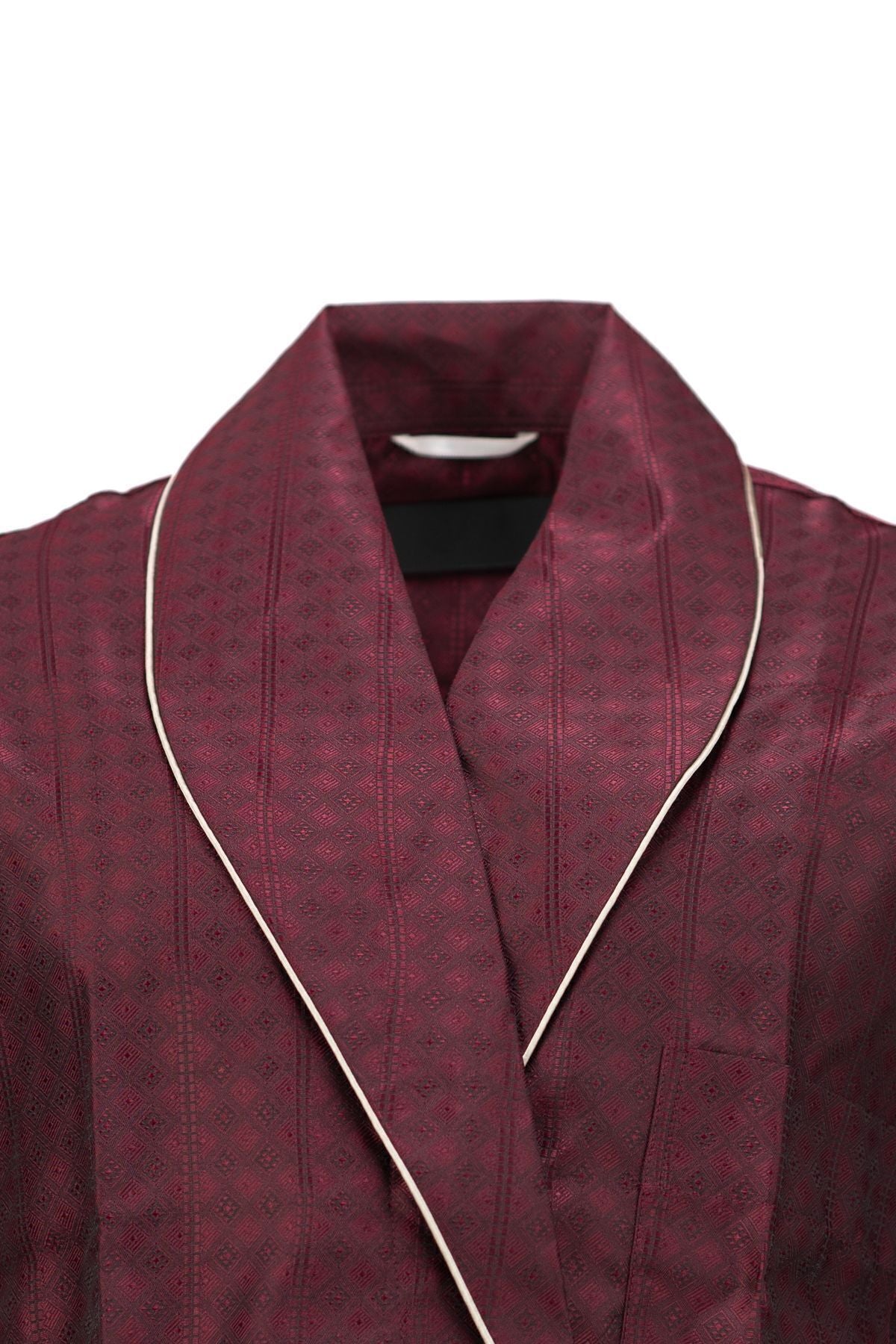 Erkek Klasik Model Röpteşambır Premium ipeksi Saten Dokuma Cepli Comfort Fit Tam Kalıp