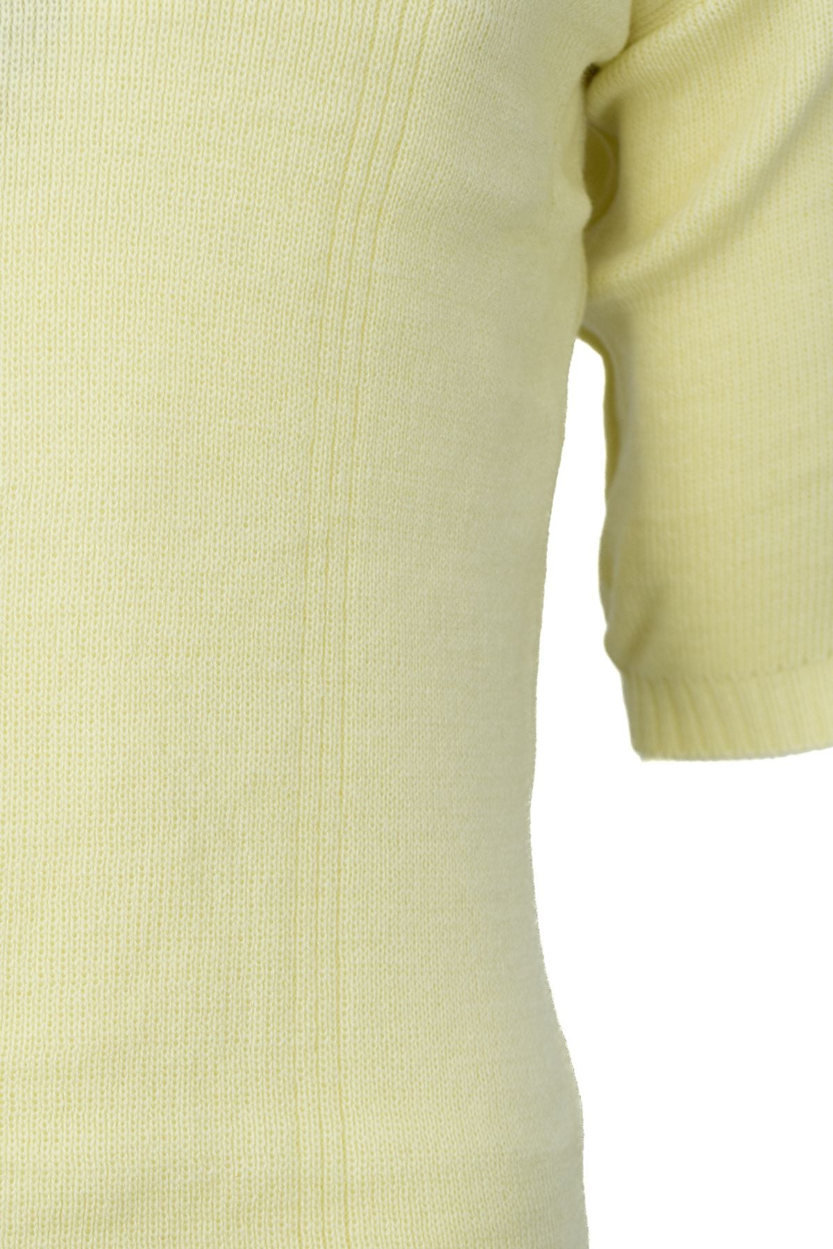 Erkek Kışlık %100 Yün Termal Fanila Kısa Kollu Kalın Klasik Yün Örme Düz Renk Sıcak Tutar