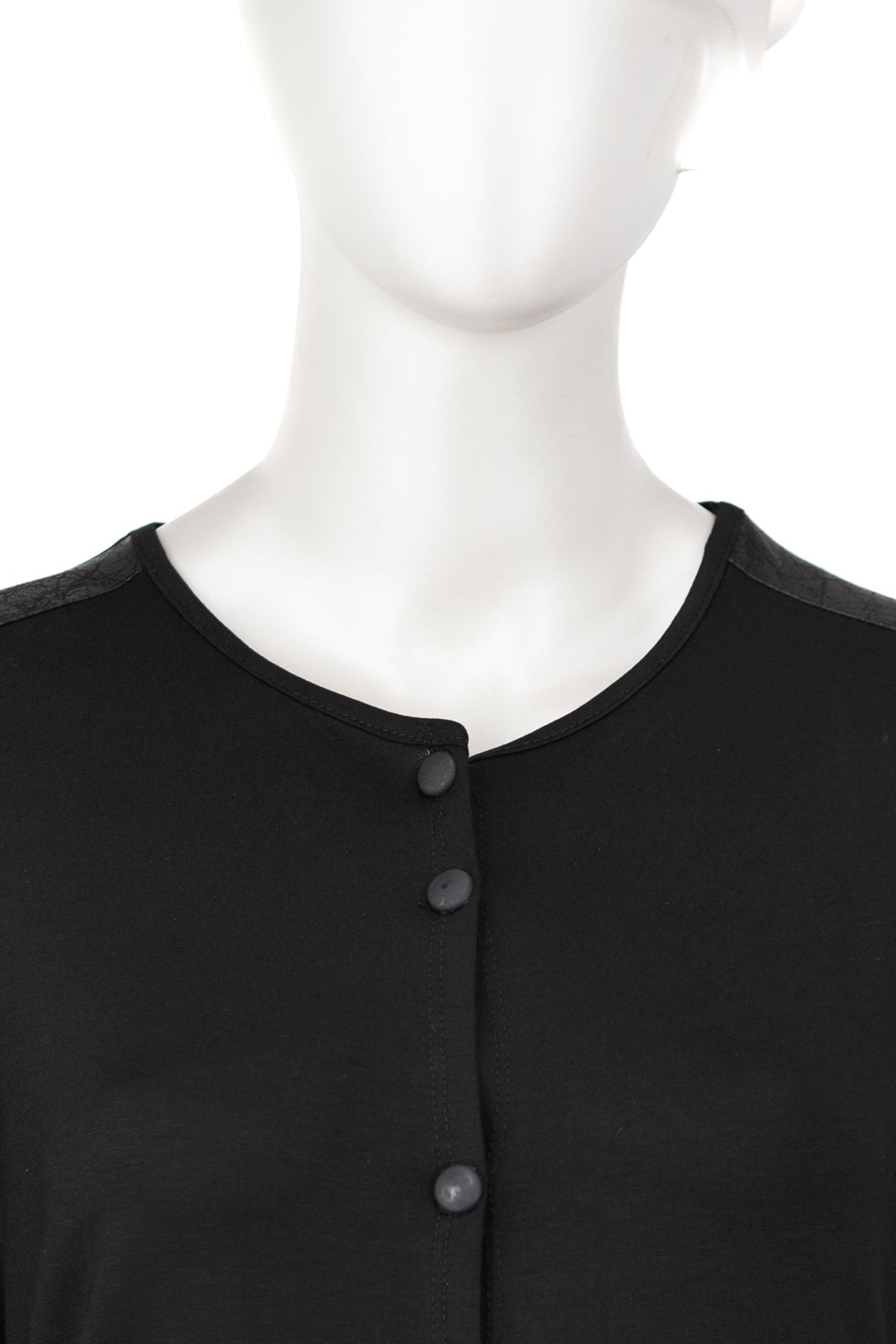 Kadın Turlu Viskon Penye Kumaş  Anne Uzun Hırka Şık Bisiklet Yaka Düğmeli Cepli Tam Kalıp