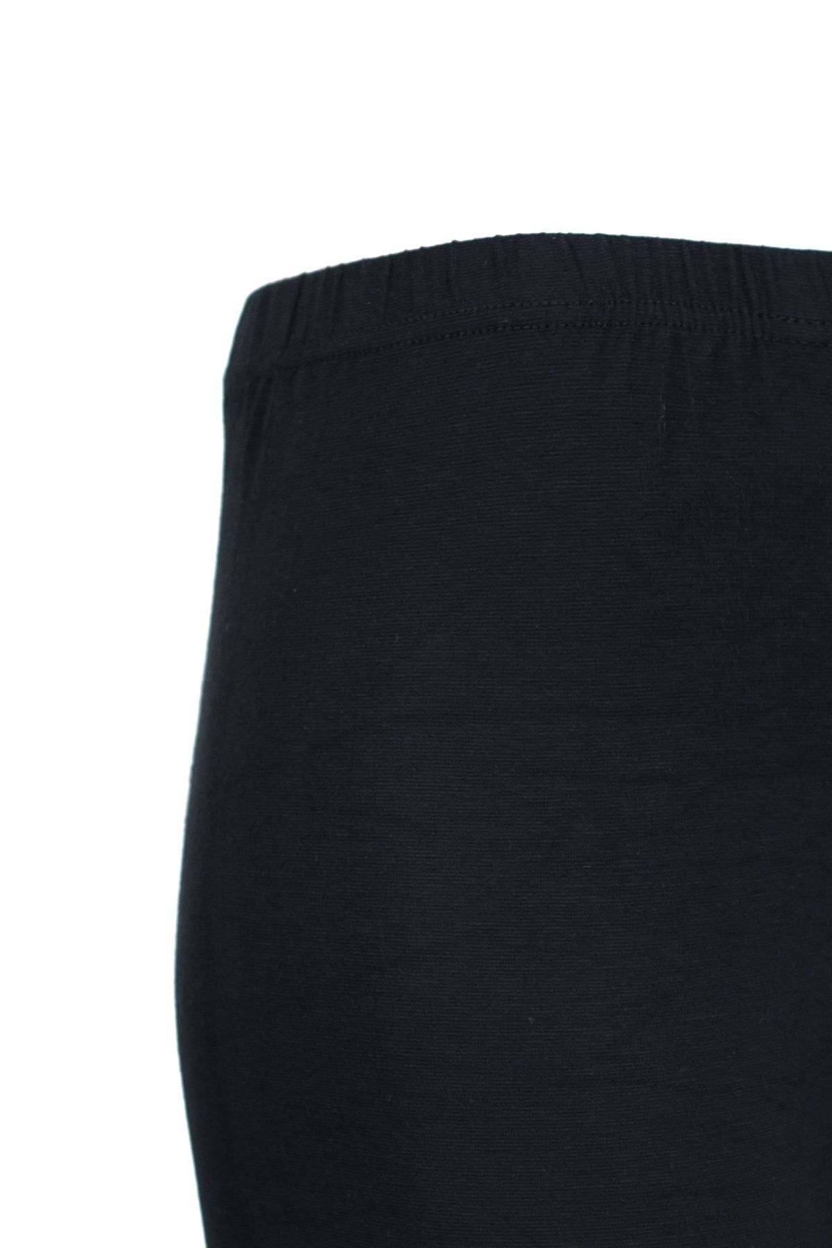 Kadın Düz Renk içlik Pijama Anne Tayt Beli Lastikli Yumuşacık Likralı Rahat Viskon Kumaş