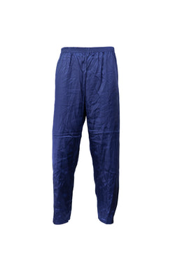 Erkek Saten Kumaş Pijama Pantolon Düz Renk Beli Lastikli Cepsiz Geniş Paça Rahat Kesim