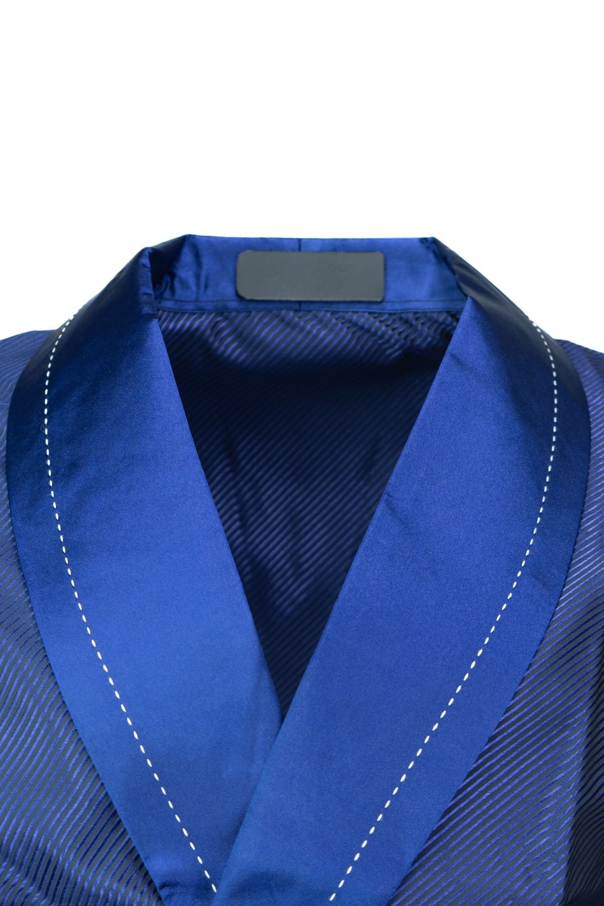 Erkek Şık Klasik Model Röpteşambır Premium Saten Kumaş Soft Model Cepli Rob Beli Kuşaklı