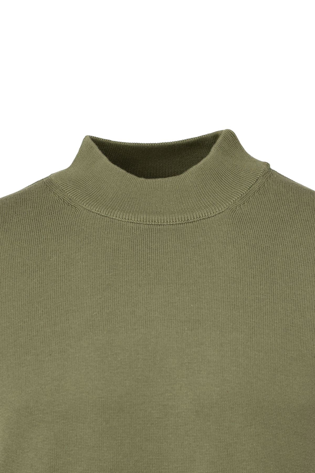 Erkek Kışlık Doğal Pamuklu Triko ince Örme Yarım Balıkçı Yaka Şık Kazak Rahat Klasik Model