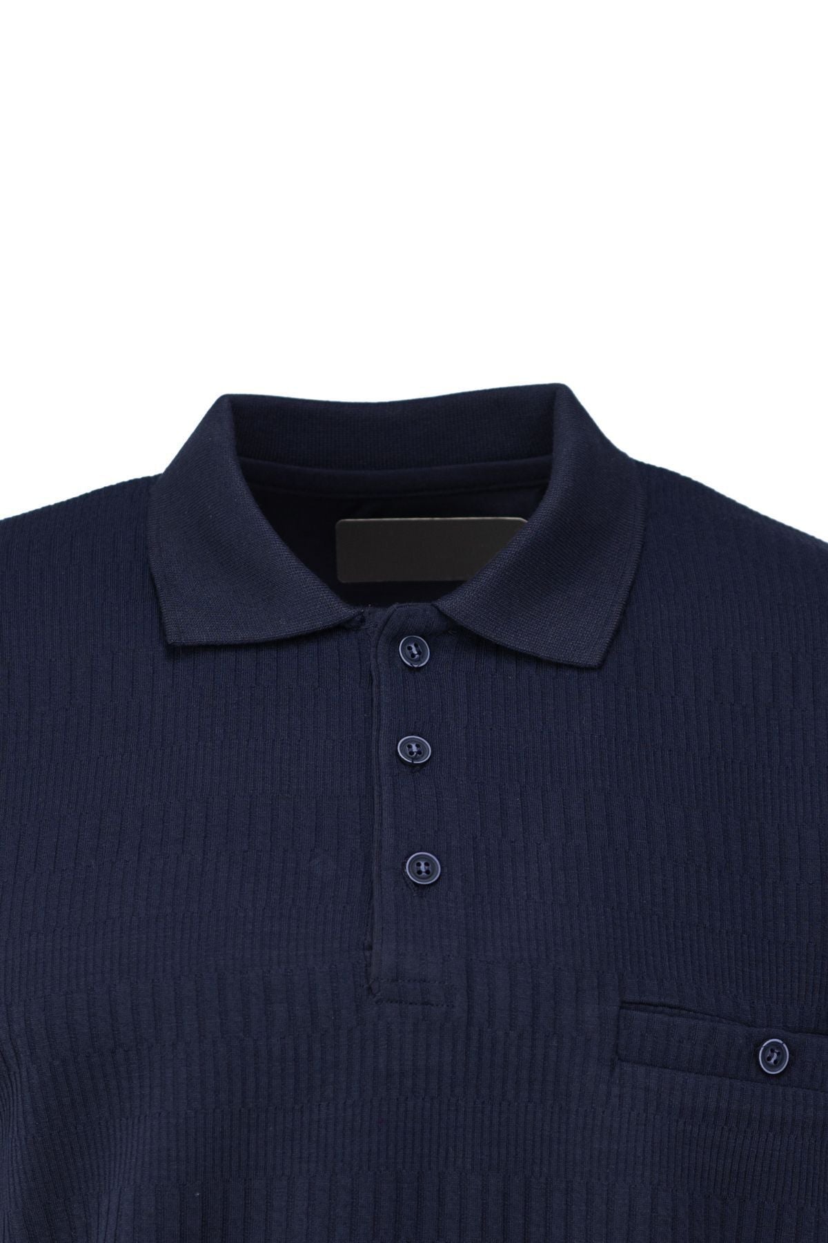 Erkek Mevsimlik Düğmeli Fileto Cep Tam Kalıp Jakarlı Model Likralı Pamuklu Kumaş Sweatshirt