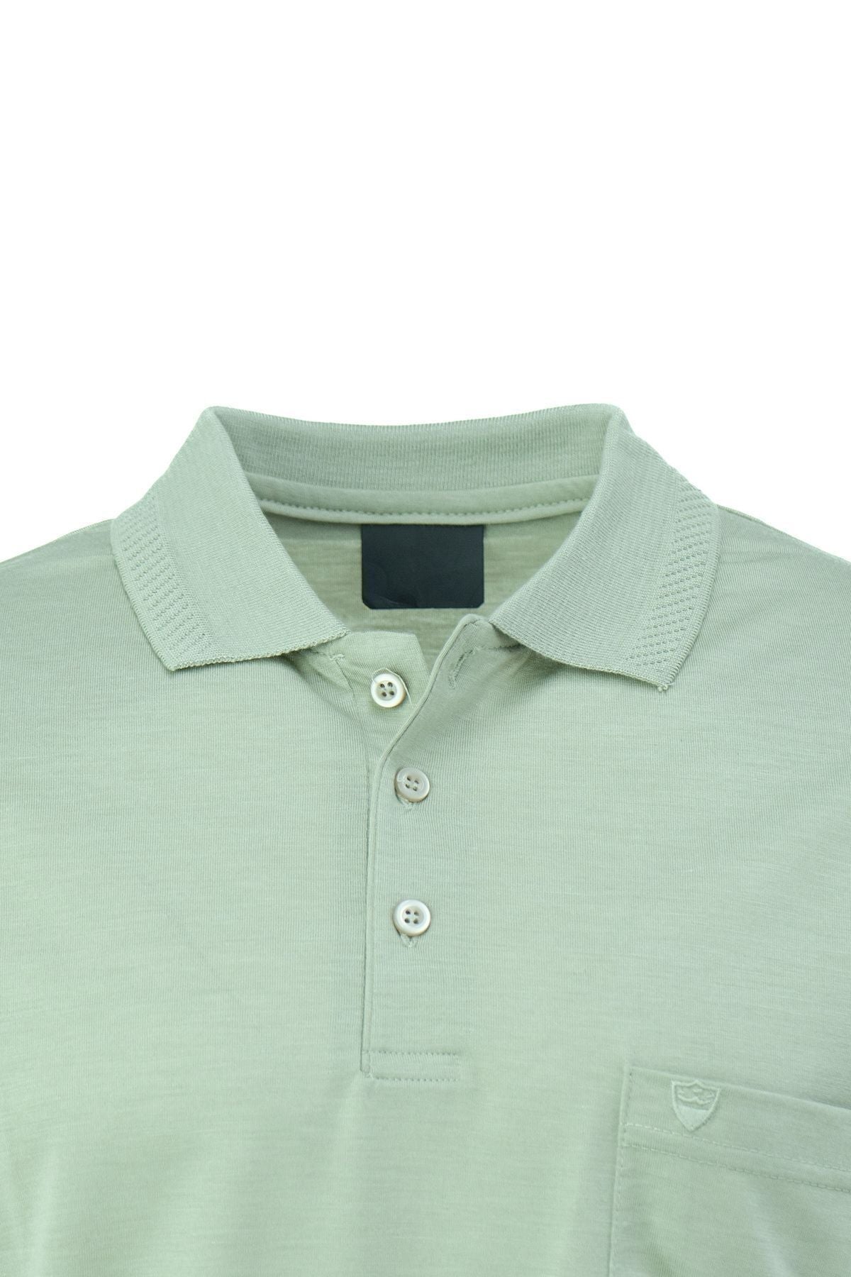 Erkek Polo Yaka Marka Arma Cepli Kısa Kollu Rahat Tam Kalıp Premium Pamuklu Kumaş T-Shirt