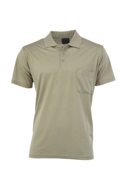 Erkek Polo Yaka Arma Cepli Kısa Kollu Düz Renk Normal Kesim Premium Pamuklu Kumaş T-Shirt