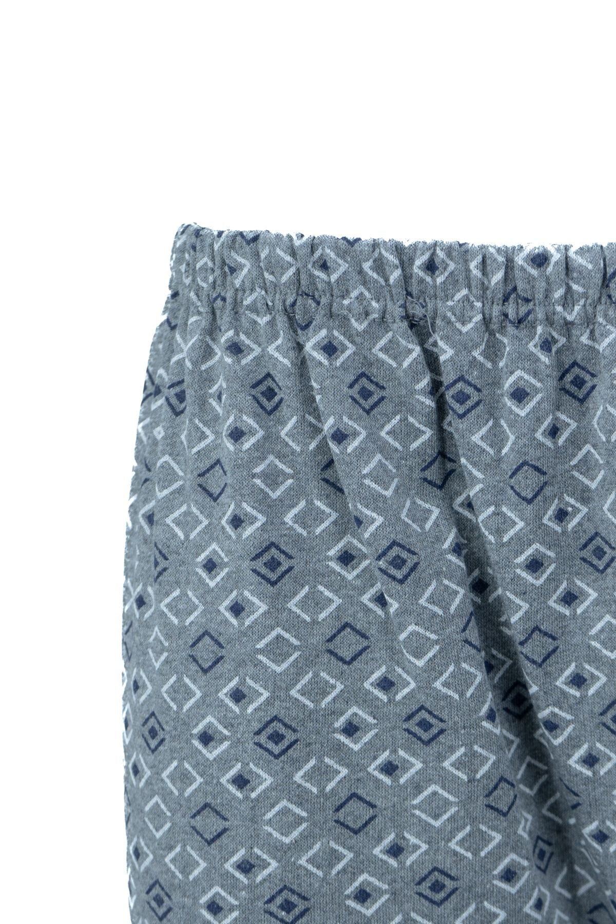 Erkek Kışlık içik Pijama Pamuklu Kalın içi Miflonlu Desenli PaçasıLastikli Sıcak Tutar Rahat