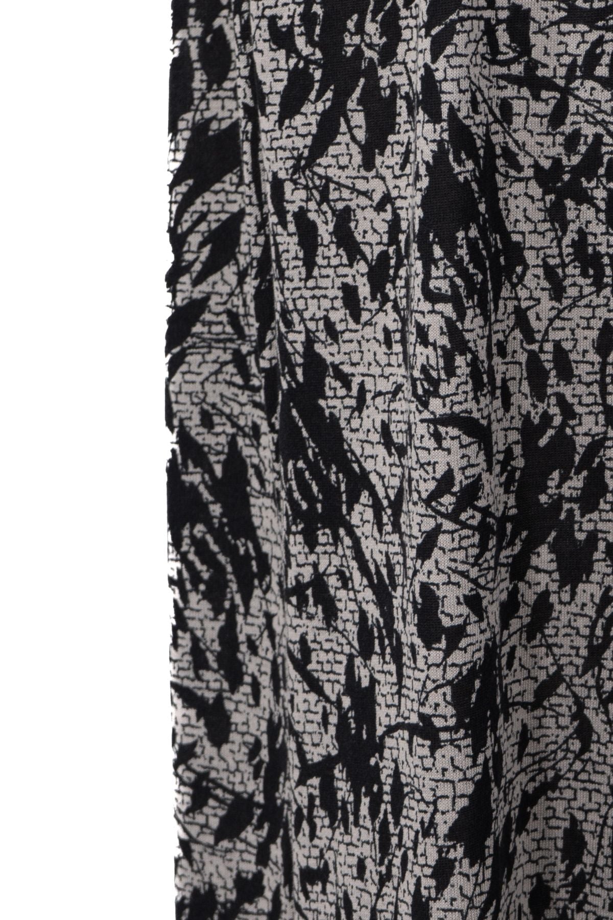 Kadın Kışlık Anne Balık Etek Viskon Kumaş Tual Desenli Beli Lastikli Rahat Kesim Tam Kalıp