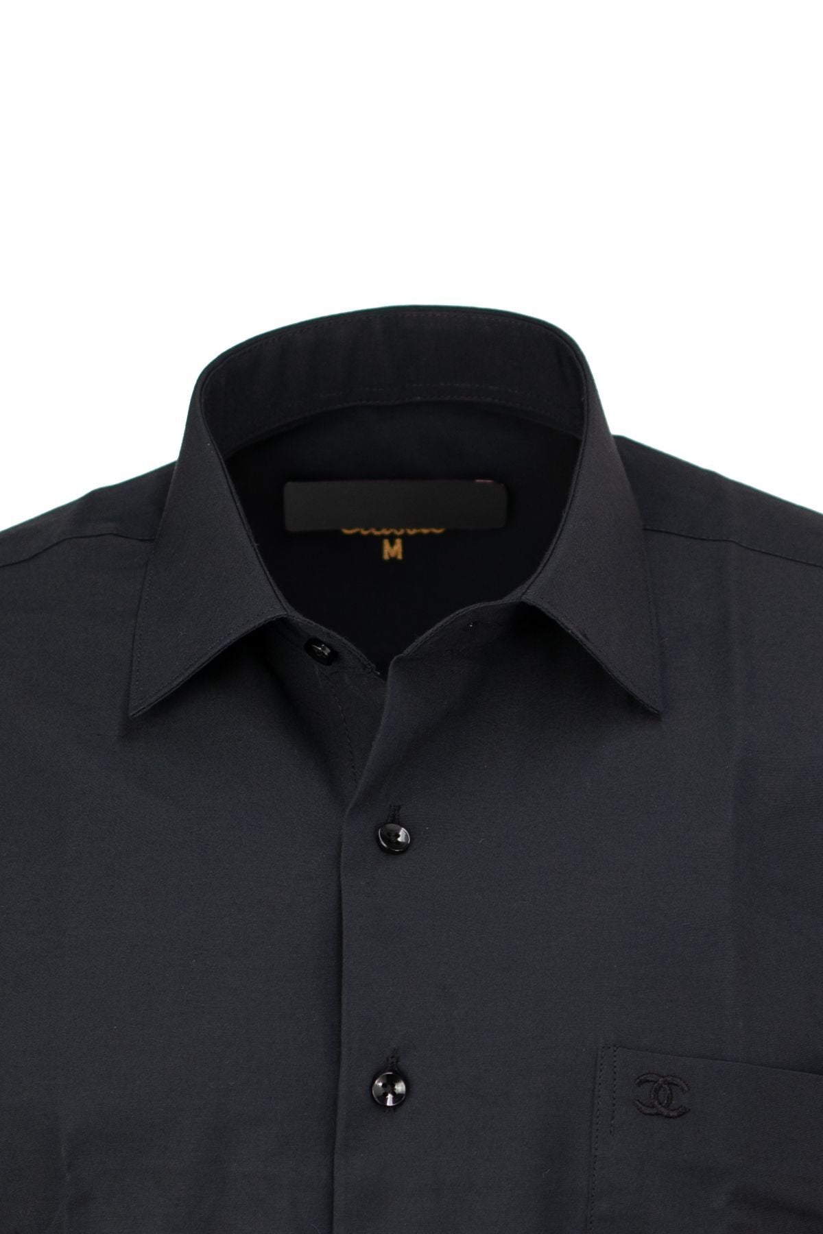 Erkek Kısa Kollu Gömlek Premium Pamuklu Kumaş Kısa Kollu Cepli Tam Kalıp Rahat Kesim