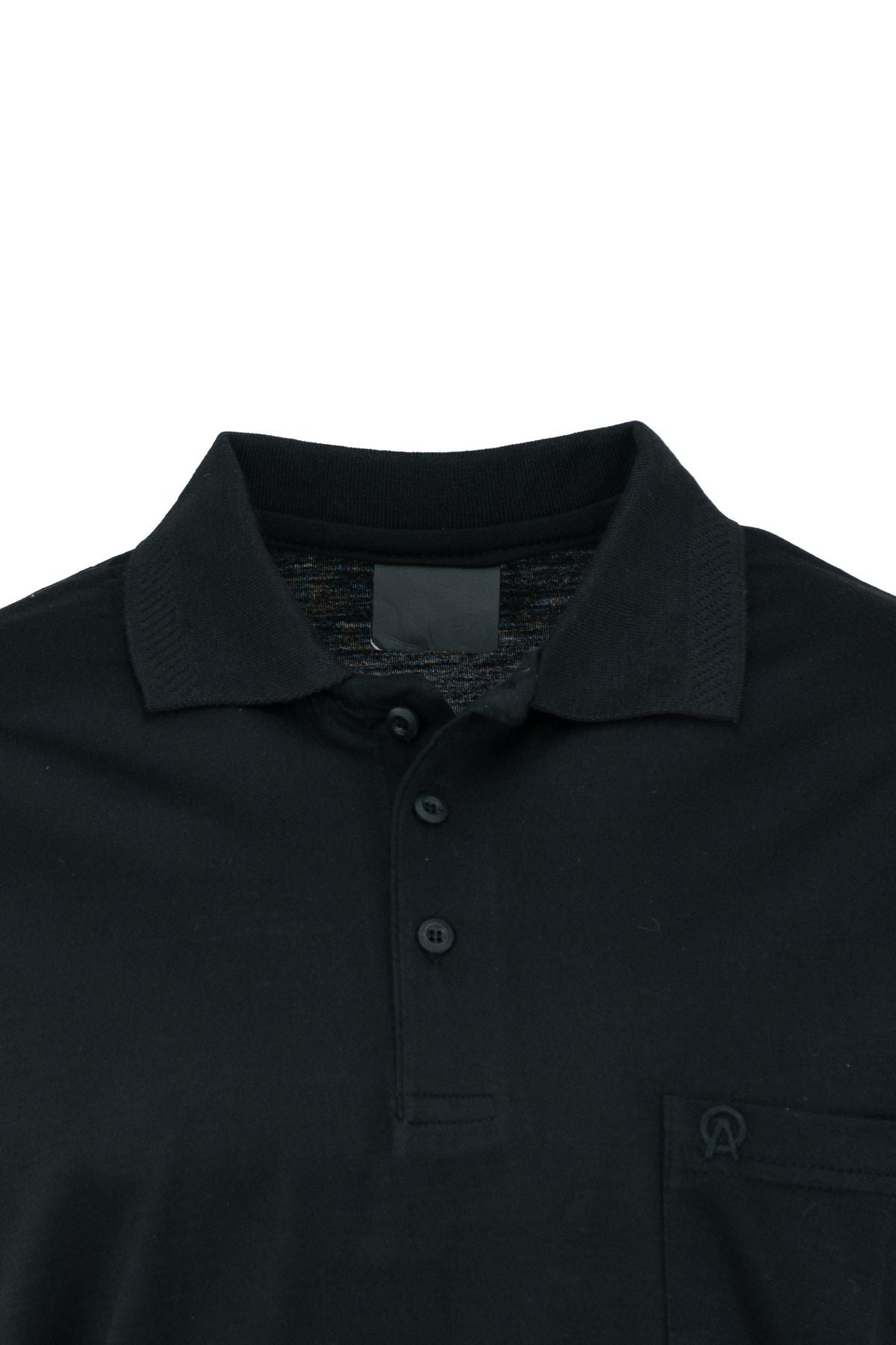 Erkek Polo Yaka Cepli Kısa Kollu Premium Pamuklu Kumaş T-Shirt Klasik Model