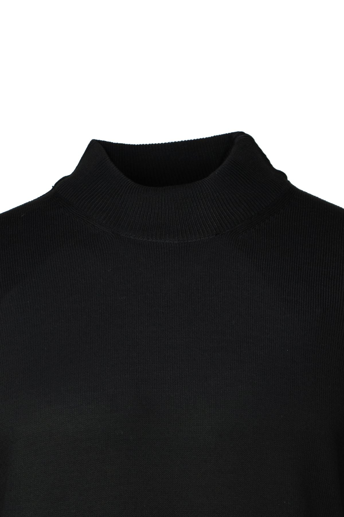 Erkek Kışlık Yarım Balıkçı Yaka Kazak Pamuklu Marina Örme Uzun Kollu Düz Renk Rahat Kesim