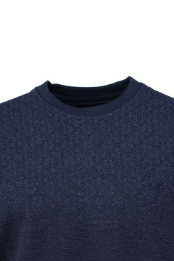 Erkek Mevsimlik Doğal Pamuklu Şık Sweatshirt Bisiklet Yaka Panolu Rahat Kesim Tam Kalıp