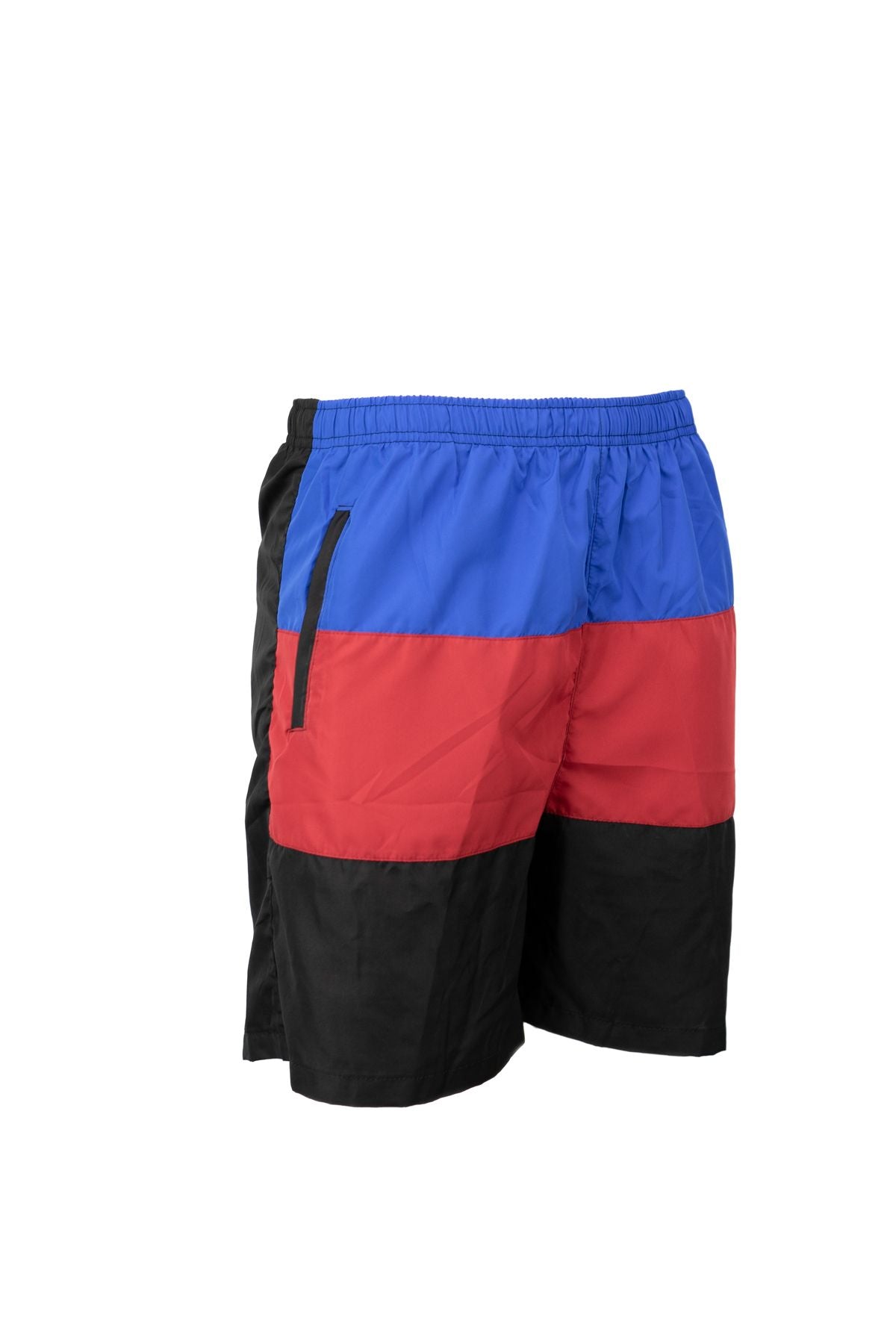 Erkek Deniz Şortu Lastikli Bağcıklı Cepli içi File Astarlı Su Tutmayan Rahat Hafif Kumaş