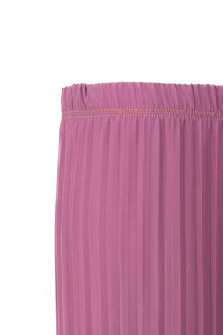 Kadın Butik Pantolon Etek Beli Lastikli Pilili Önden Parça Kumaş Detaylı Likralı Sandy Kumaş