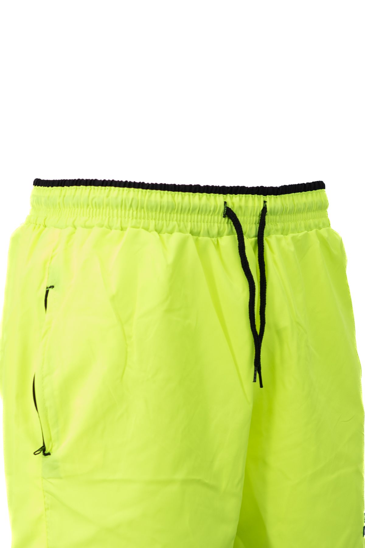 Erkek Deniz Şortu Beli Lastikli ve Bağcıklı Cepli içi File Astarlı Su Tutmayan Hafif Kumaş