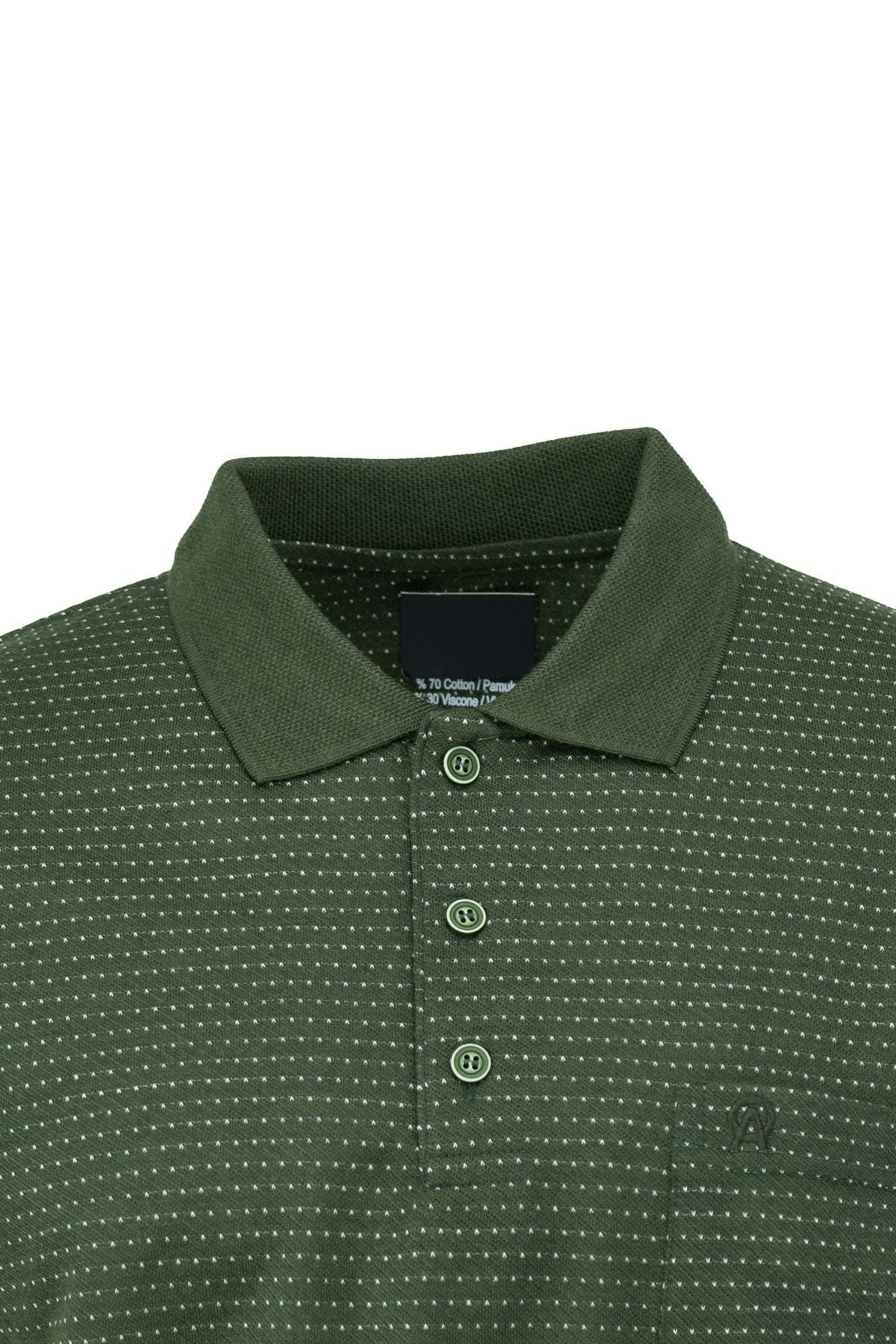 Erkek Polo Yaka Cepli Kısa Kollu Tam Kalıp Normal Kesim Pamuklu Kumaş T-shirt