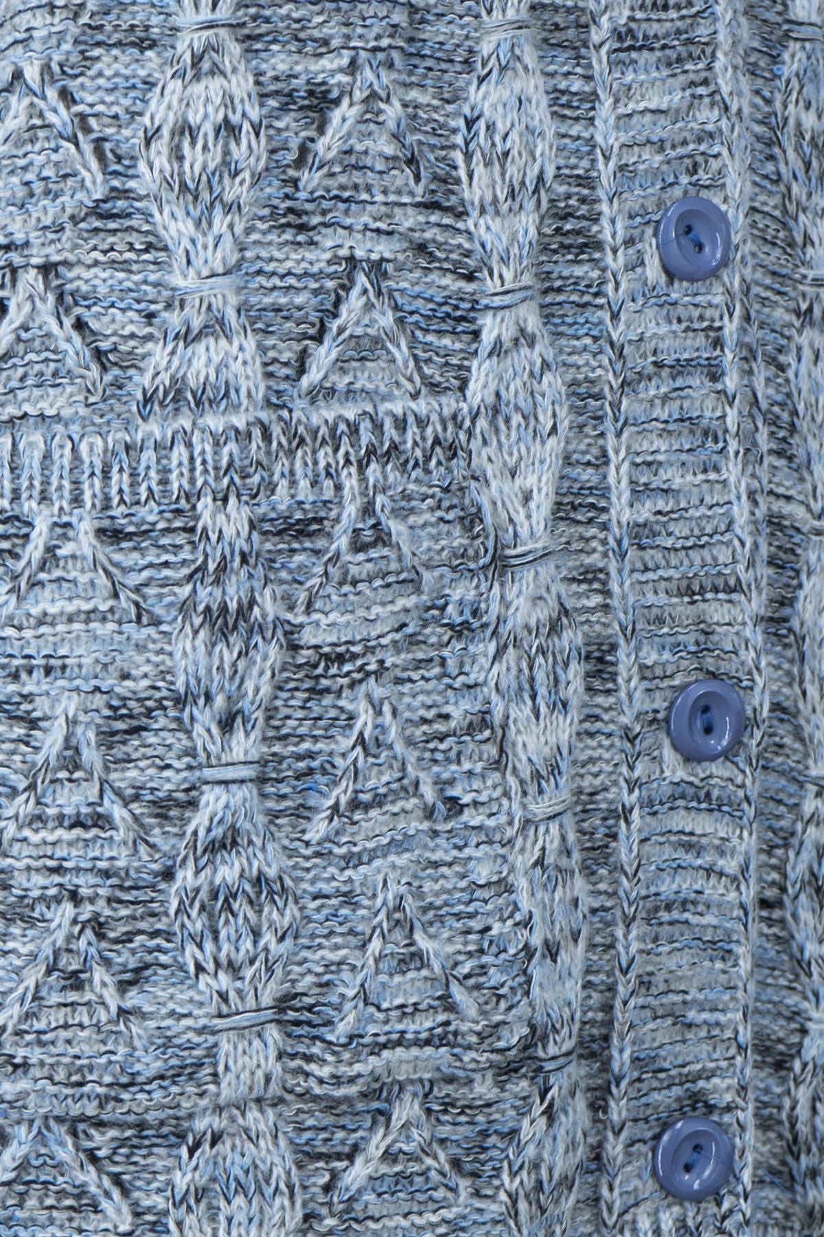 Kadın Kışlık Anne Yelek Pamuklu Triko Yasemin Örgü Model Önden Düğmeli Çift Cepli Rahat