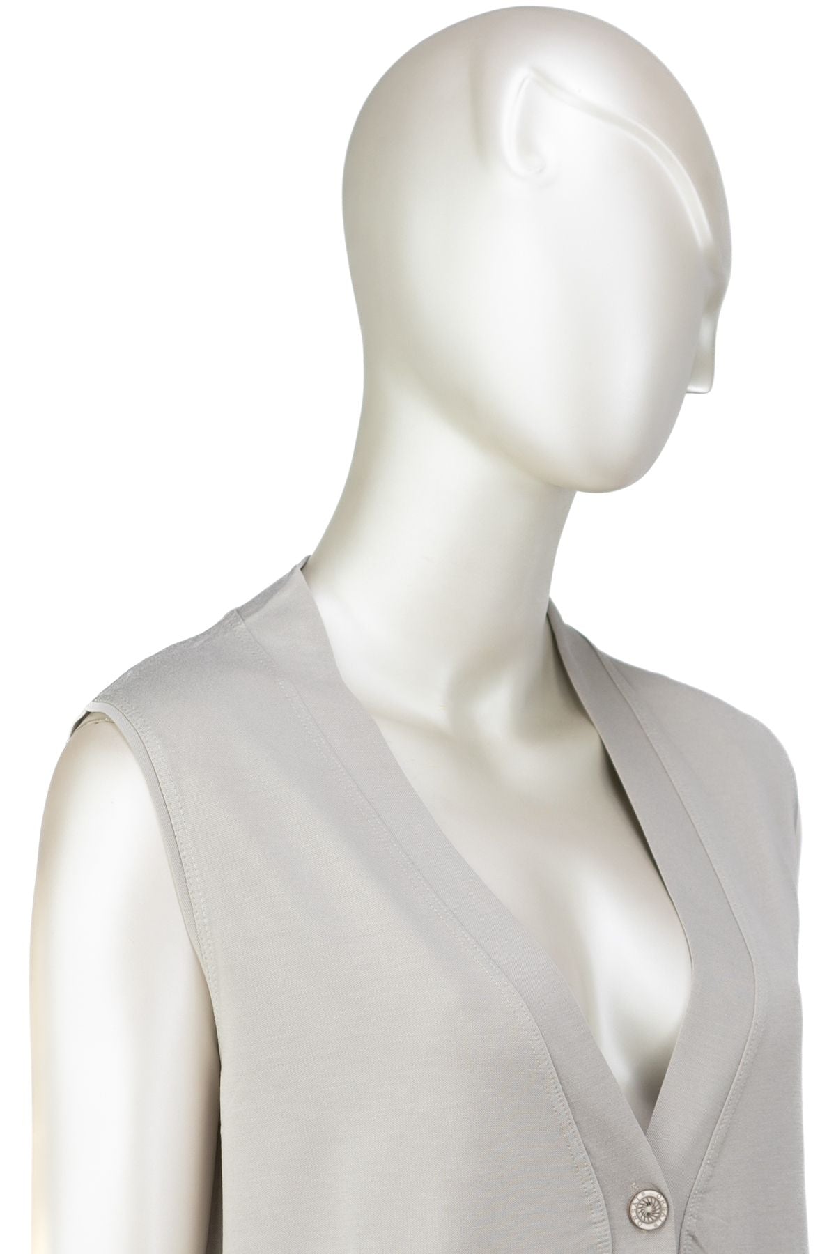 Kadın Glorya Penye Kumaş Anne Yelek Düz Renk Uzun Kollu Cepli Likrasız Rahat Kesim Tam Kalıp