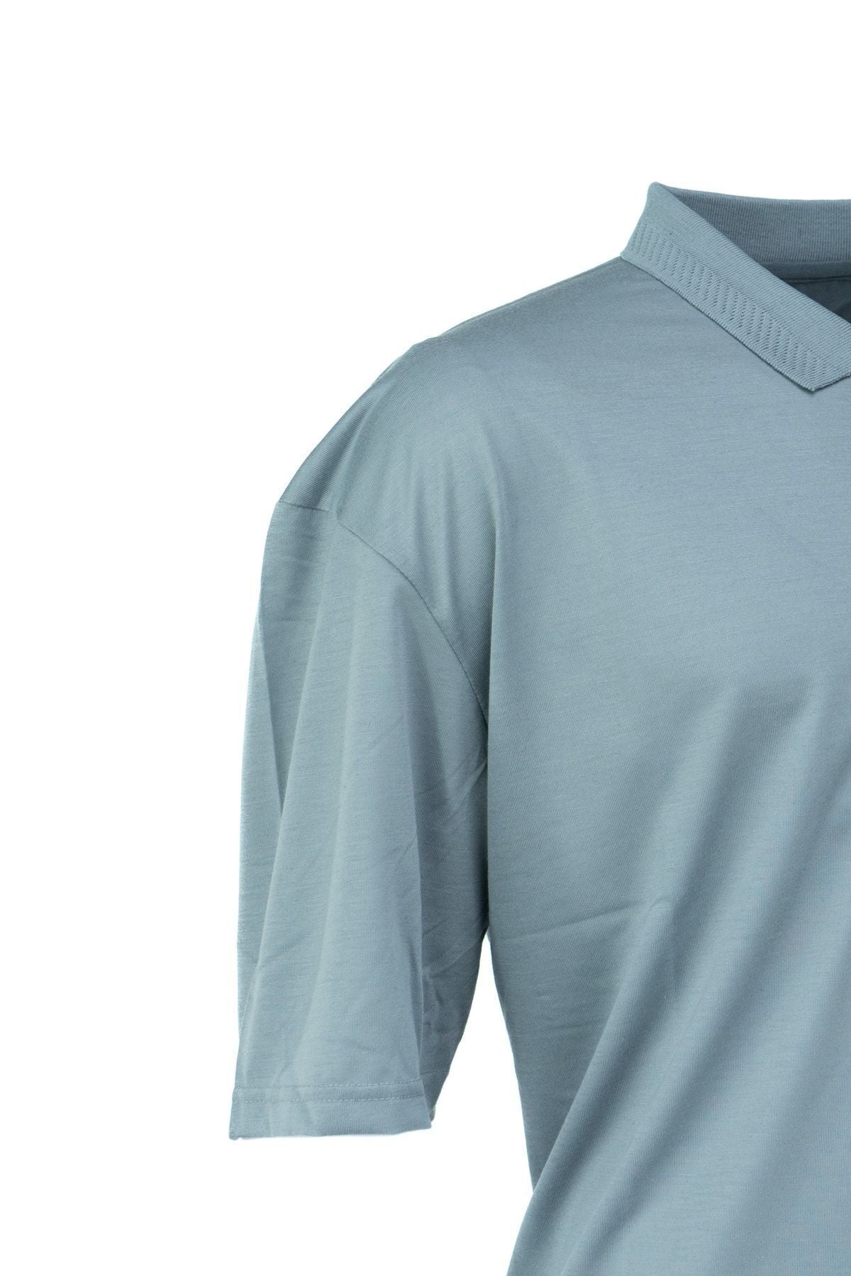 Erkek Polo Yaka Arma Cepli Kısa Kollu Düz Renk Normal Kesim Premium Pamuklu Kumaş T-shirt