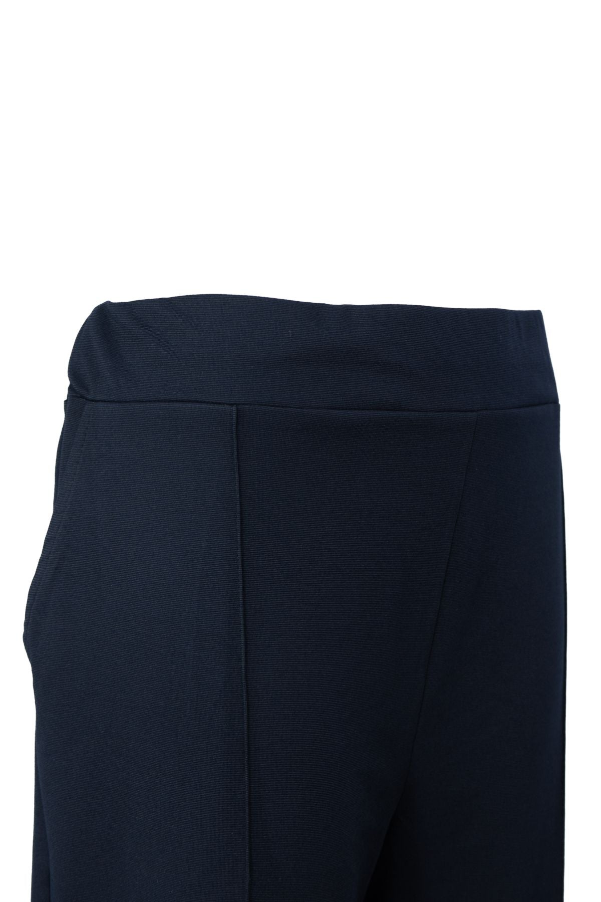 Kadın Mevsimlik Anne Pantolon Viskon Kumaş Akasya Model Beli Lastikli ve Cepli Likralı Rahat