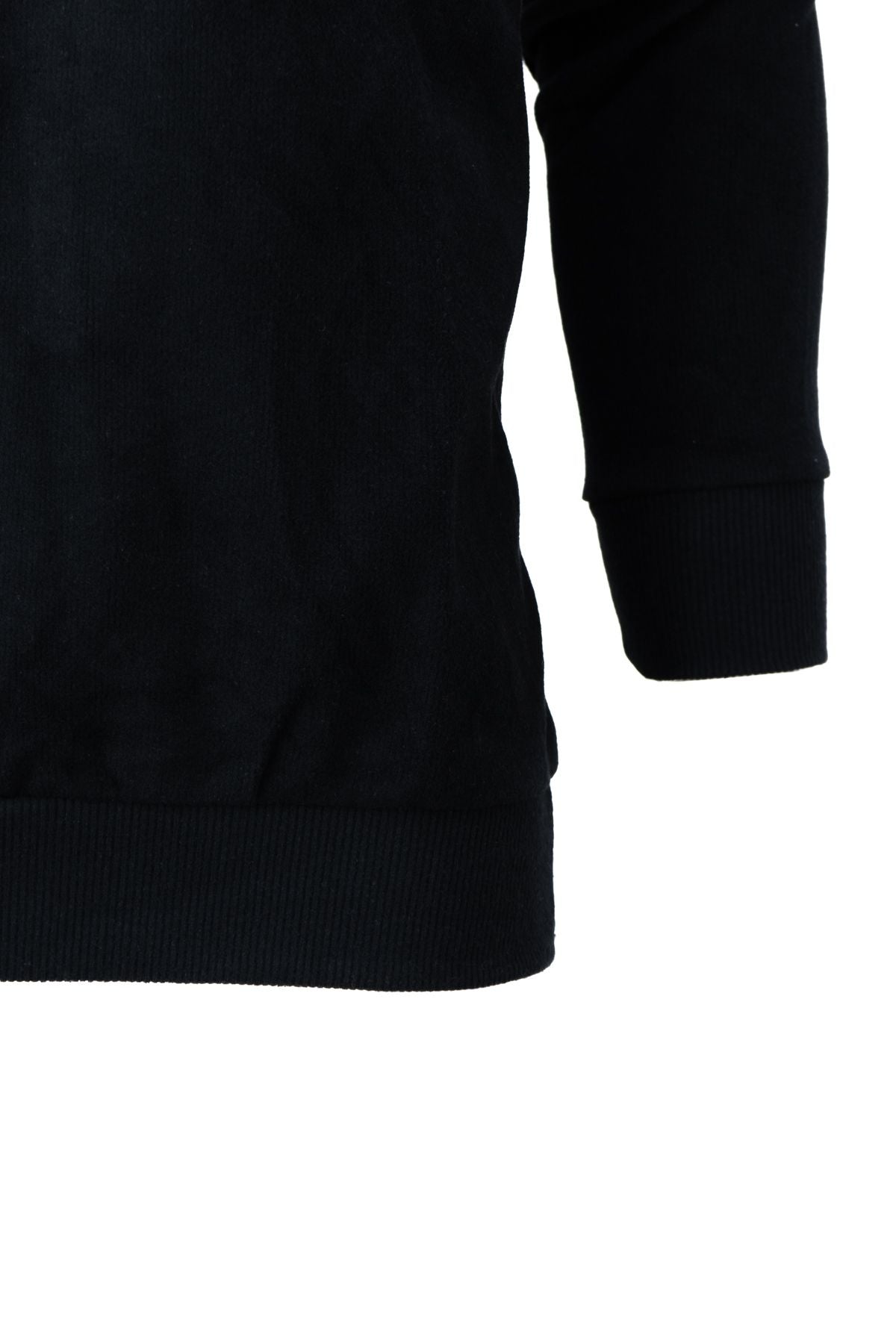 Erkek Kışlık Polo Yaka Kazak Pamuklu Örme Şardonlu Selanik Düğmeli Cepli Rahat Tam Kalıp