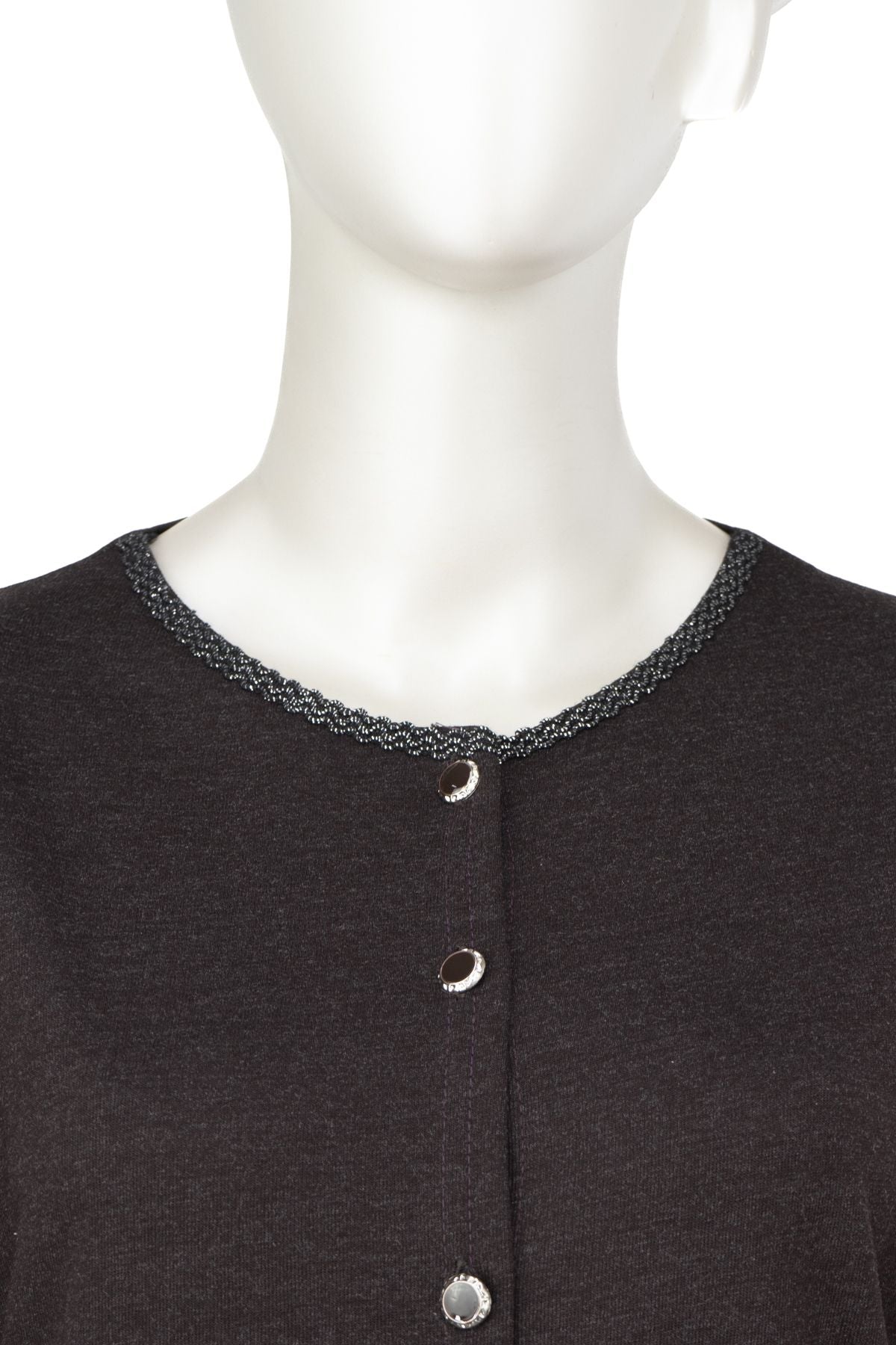 Kadın Kışlık Anne Uzun Hırka Ecrin Örme Önü Düğmeli Cepli Likralı Bisiklet Yaka Göl Model