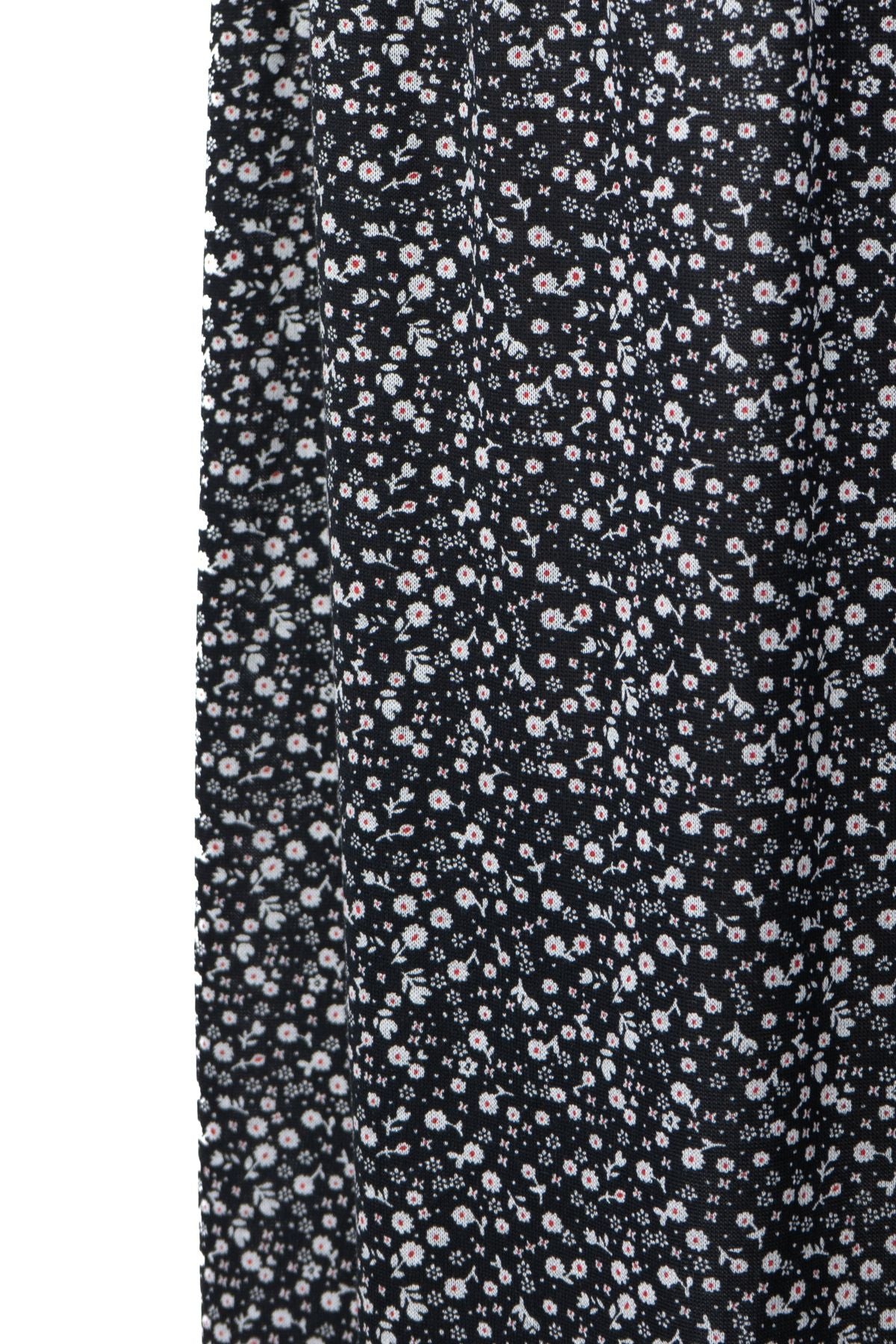 Kadın Kışlık Anne Etek Viskon Kumaş Manzara Desenli Beli Lastikli Rahat Kesim Tam Kalıp