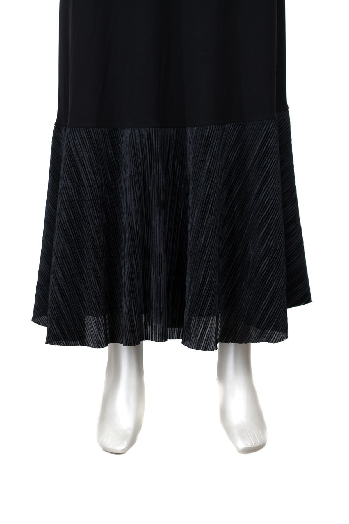 Kadın Sandy Kumaş Boydan Elbise Astarlı Uzun Kol Bisiklet Yaka Likralı Rahat Kesim Tam Kalıp