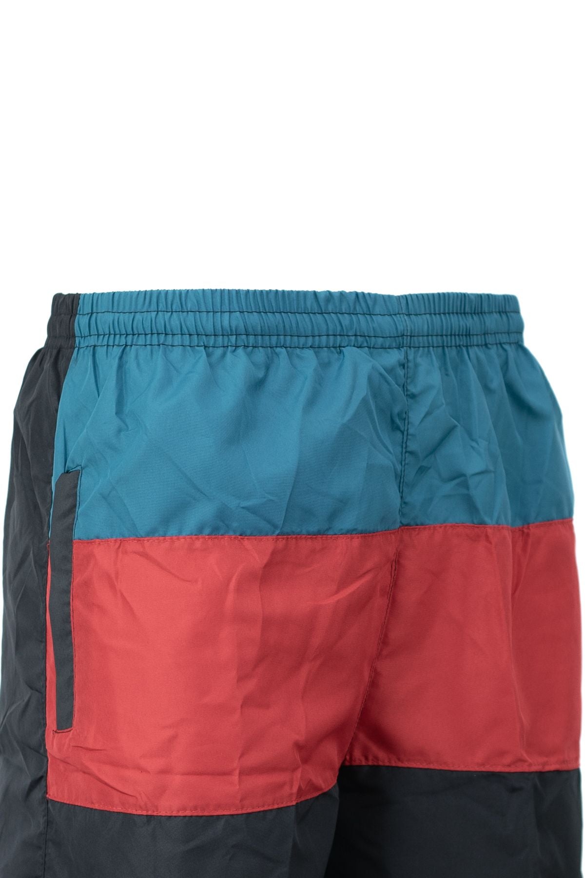 Erkek Deniz Şortu Beli Lastikli ve Bağcıklı Cepli içi File Astarlı Su Tutmayan Hafif Kumaş