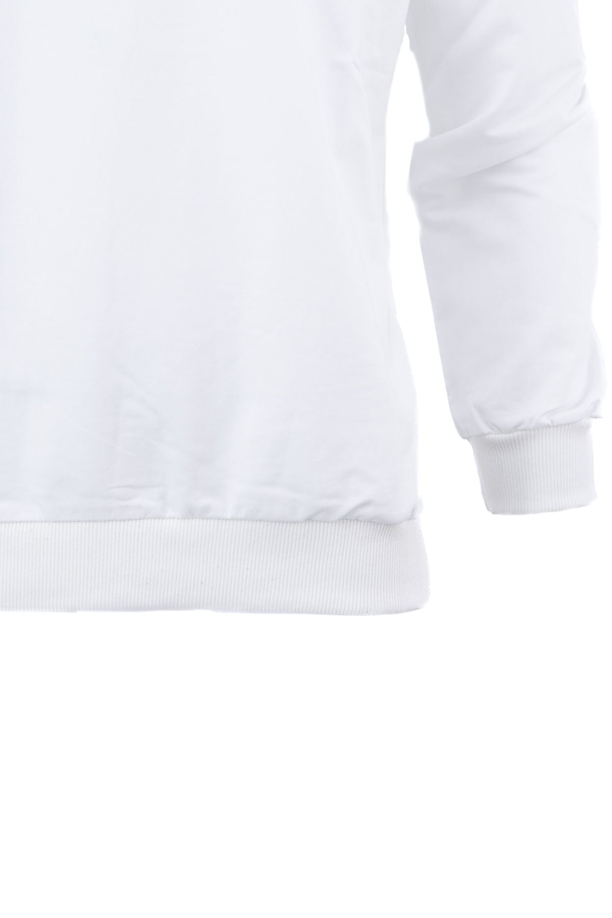 Erkek Mevsimlik Yarım Fermuarlı TamKalıp Likralı Premium Pamuklu Kumaş iki iplik Sweatshirt