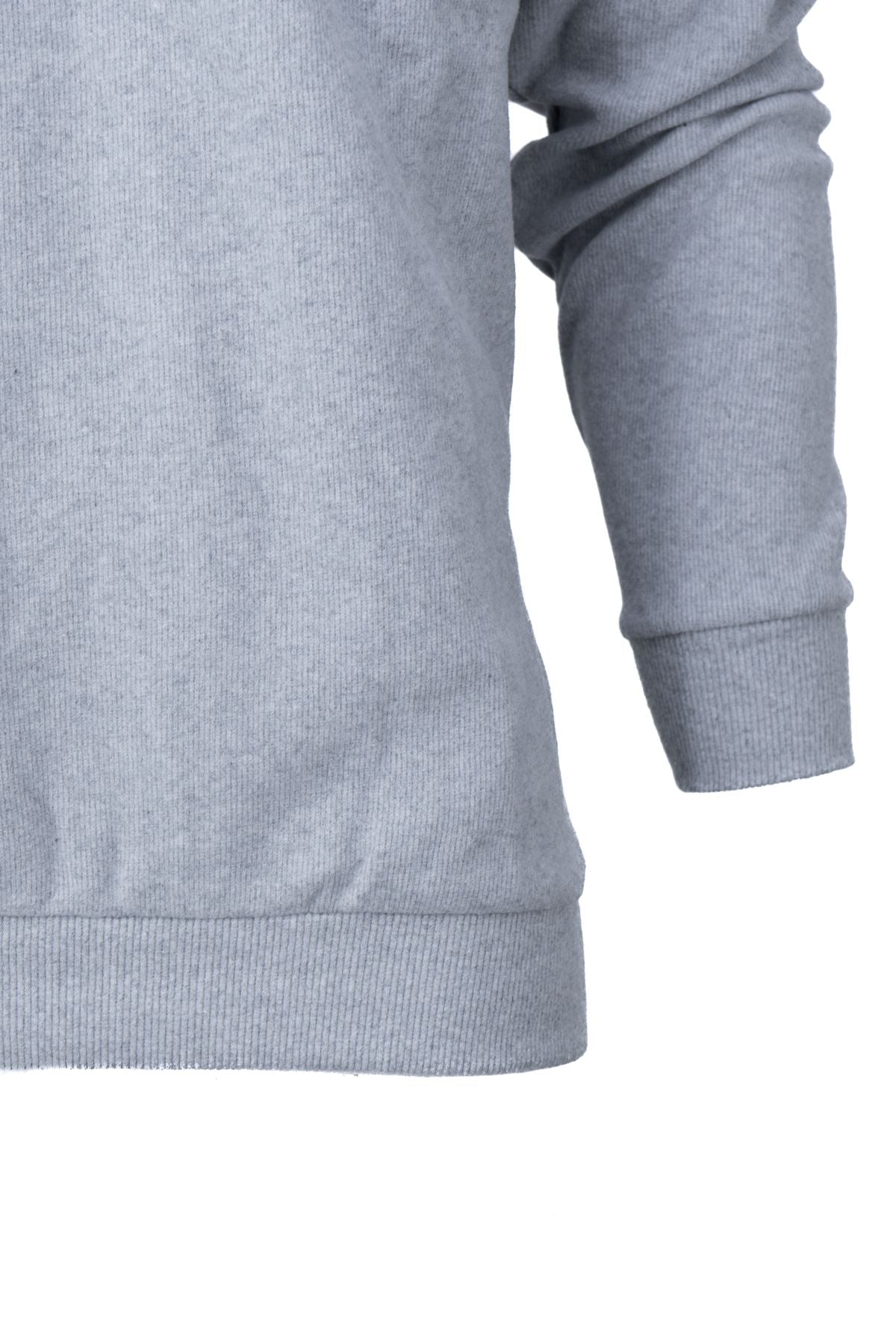 Erkek Kışlık Polo Yaka Kazak Pamuklu Örme Şardonlu Selanik Düğmeli Cepli Rahat Tam Kalıp